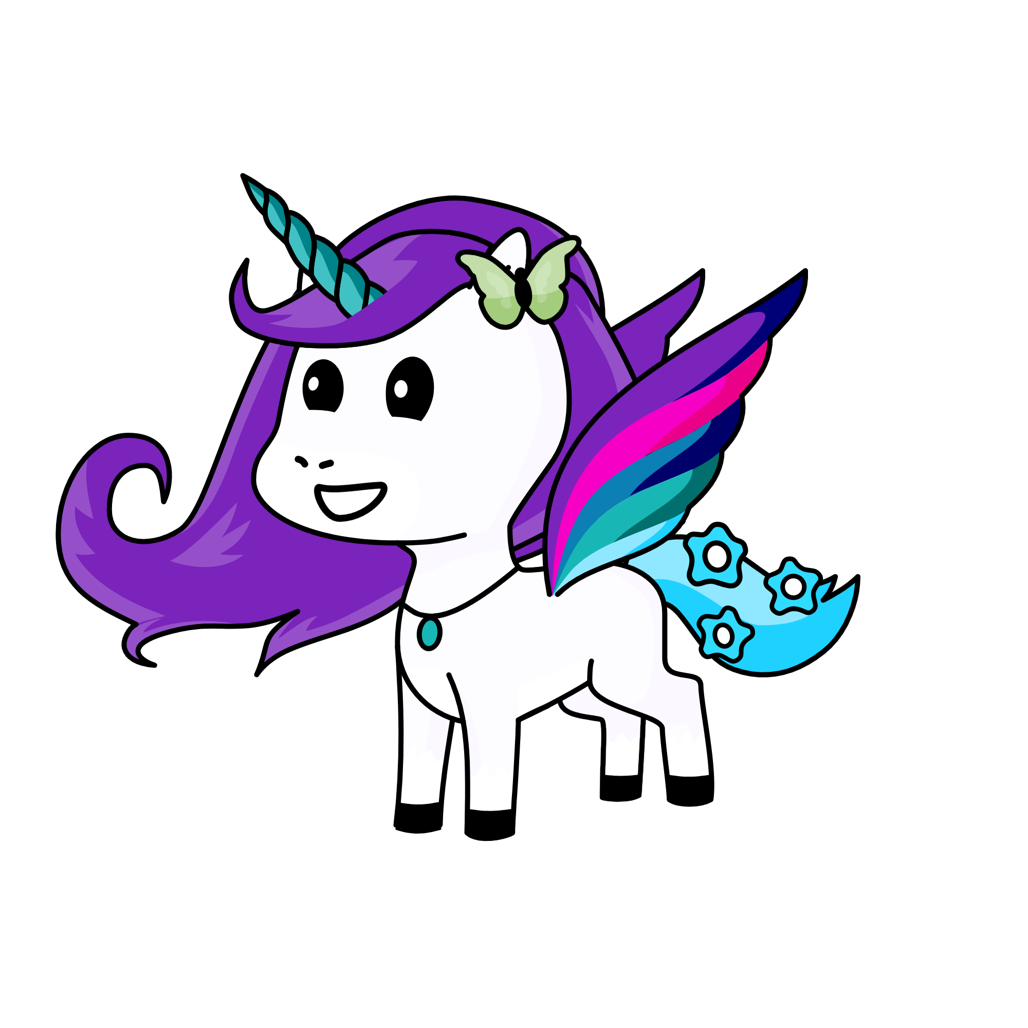Luna, the unicorn