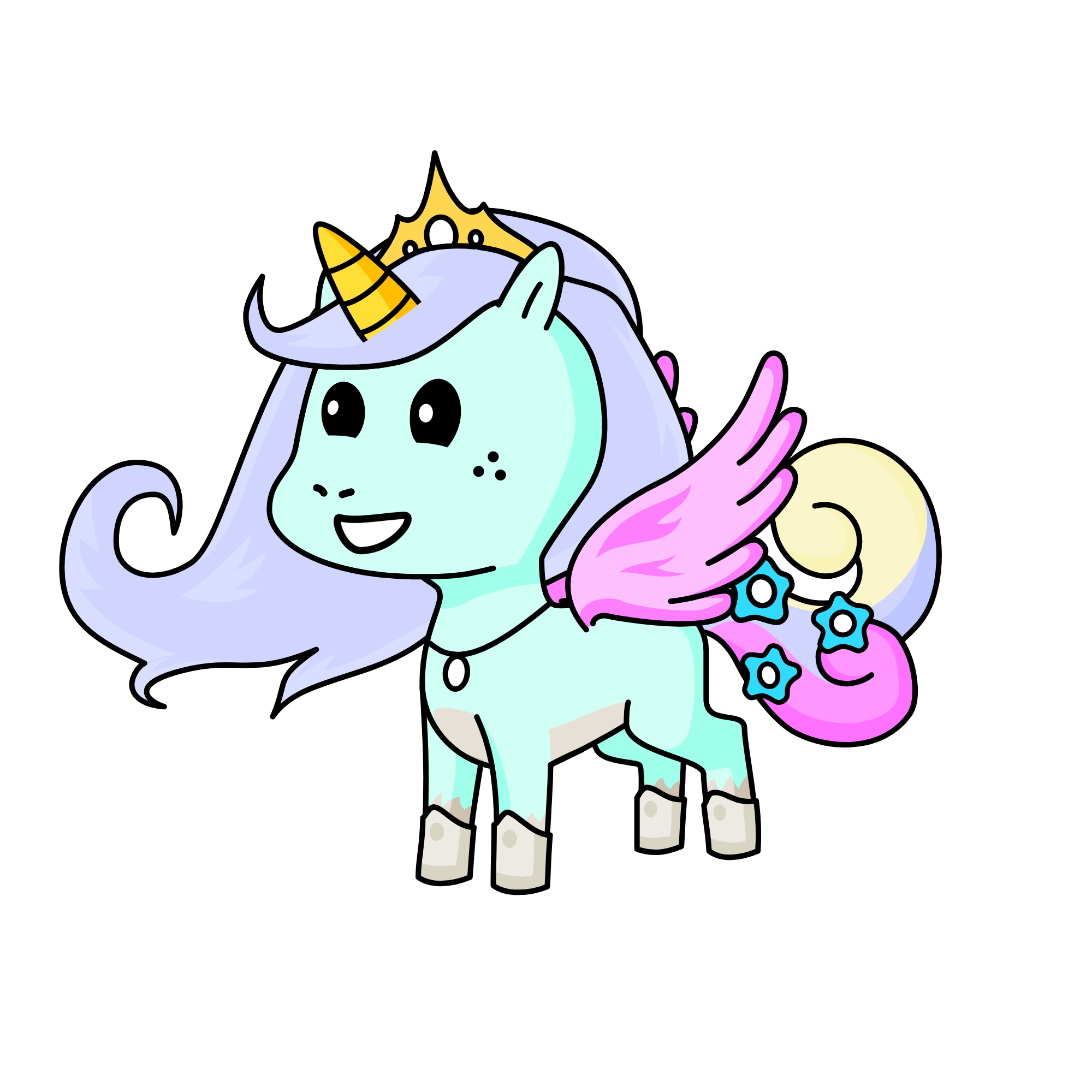 Lilac , the unicorn