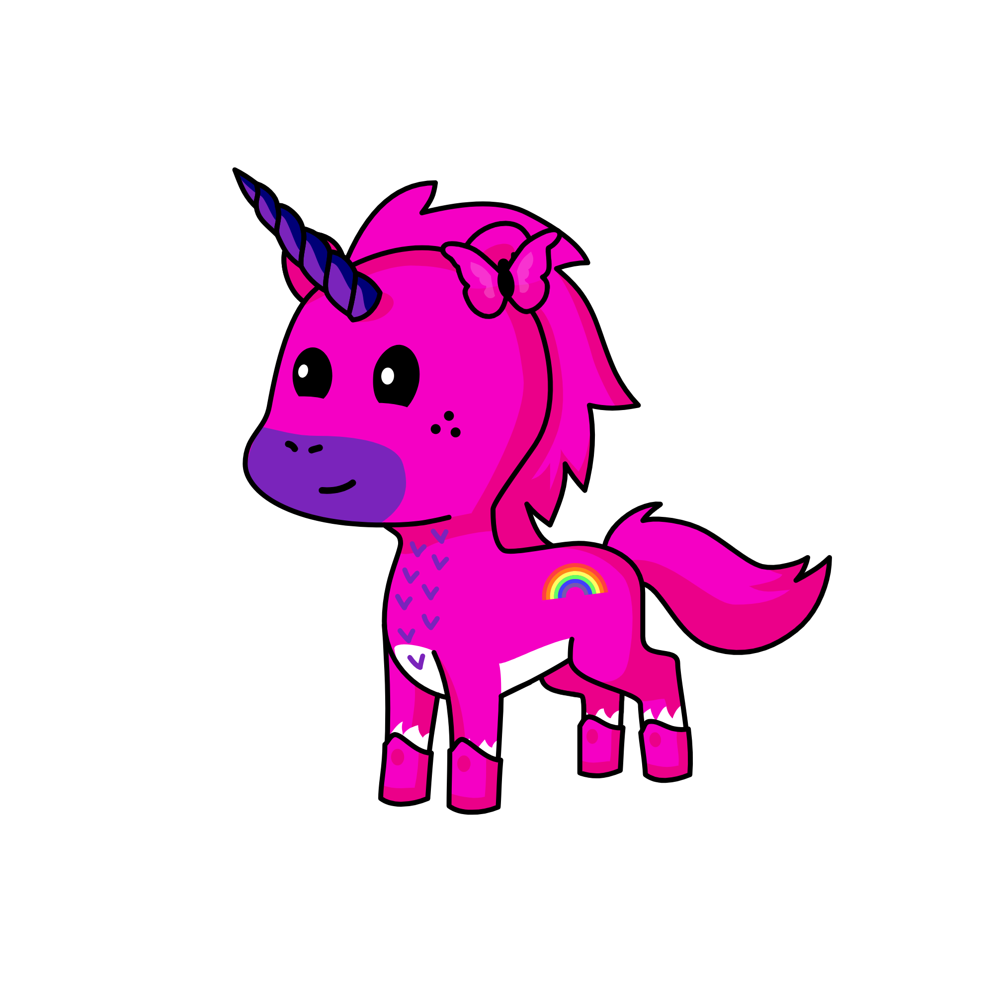 Flowers, the unicorn