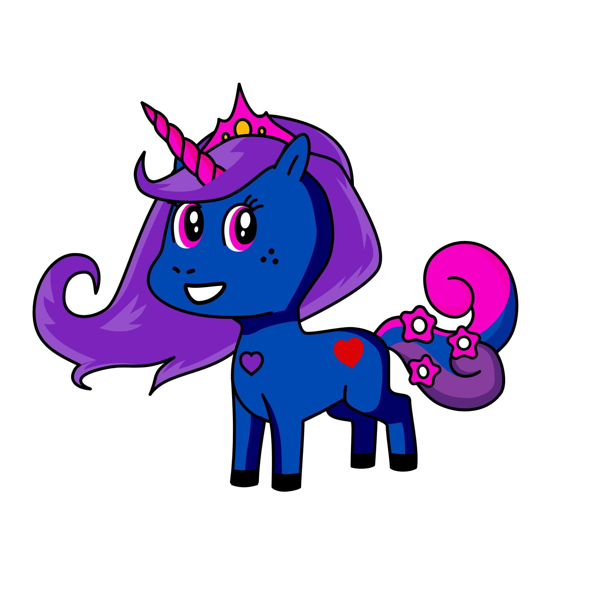 LAUMA, the unicorn