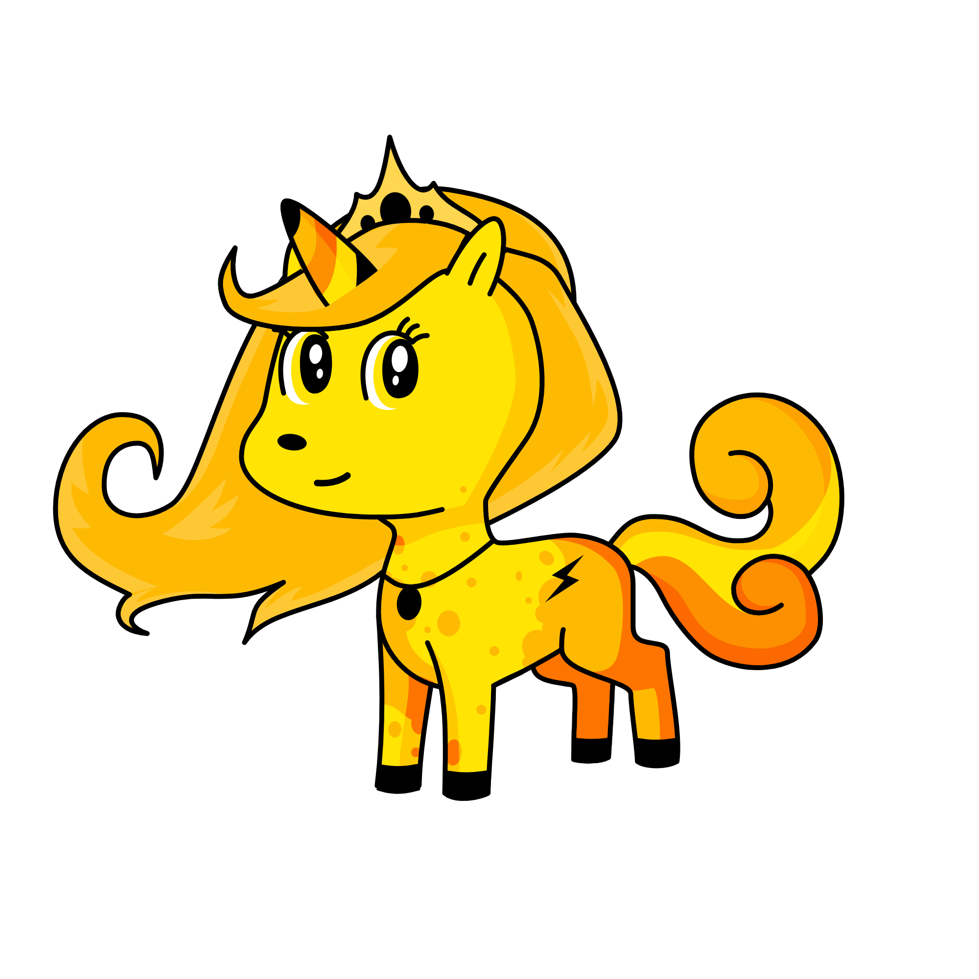 Sunny, the unicorn
