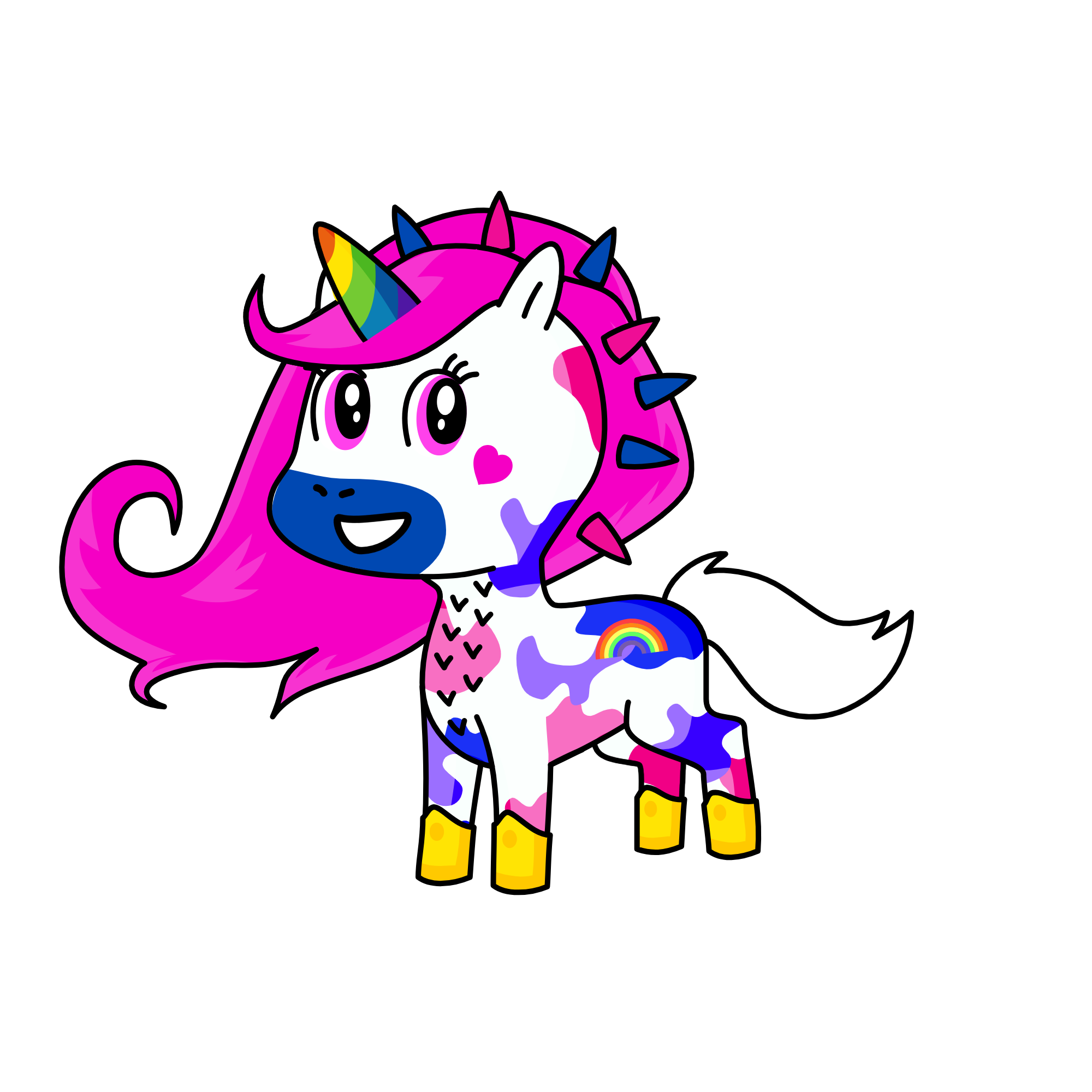 raibowgirllll, the unicorn