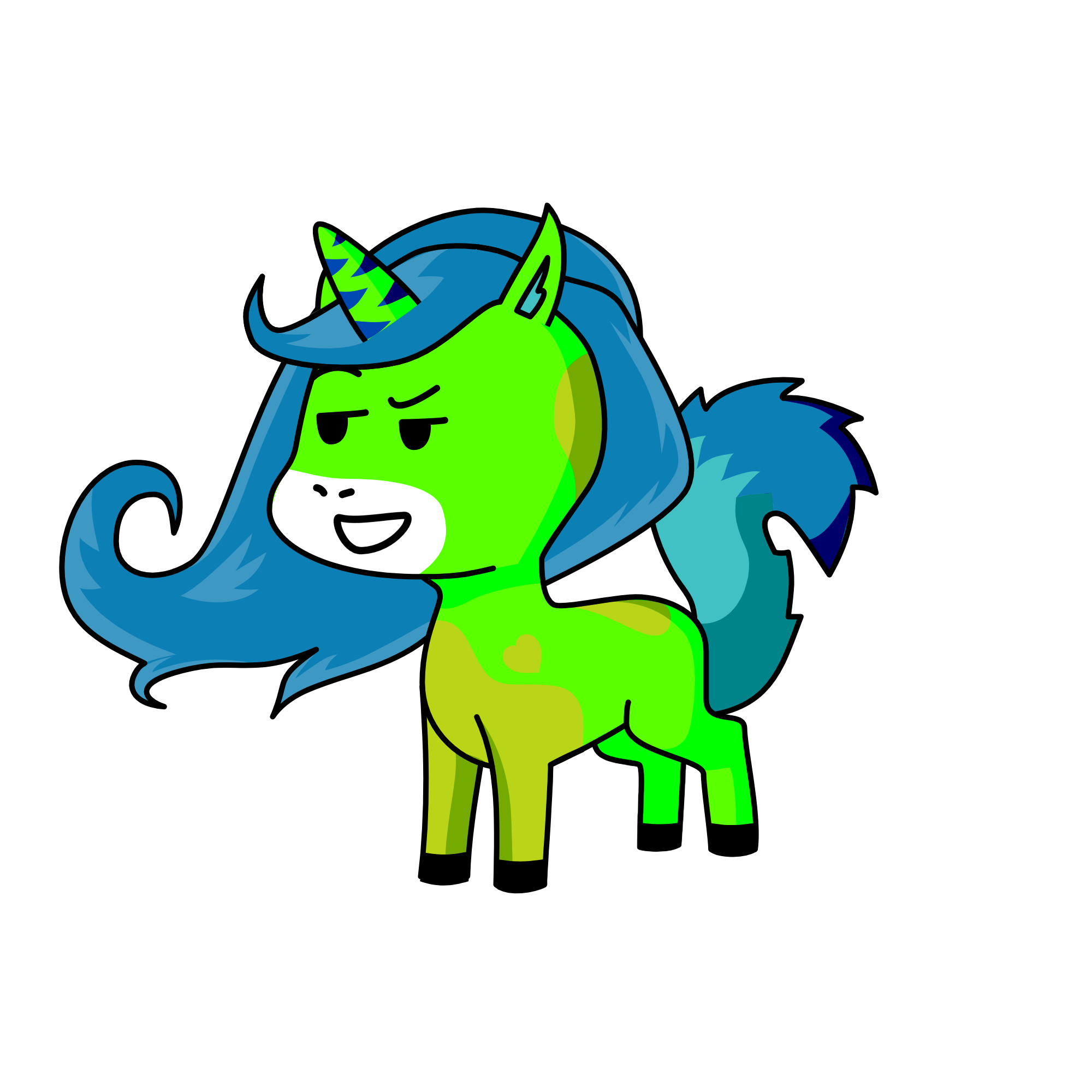 Penny, the unicorn