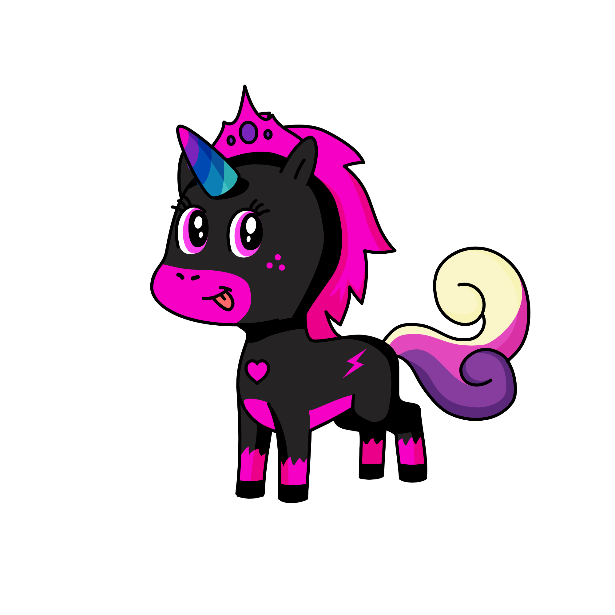hi, the unicorn