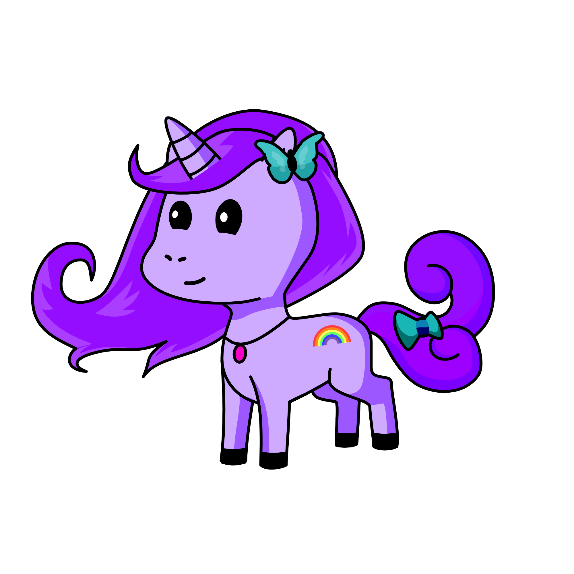 Midnight, the unicorn