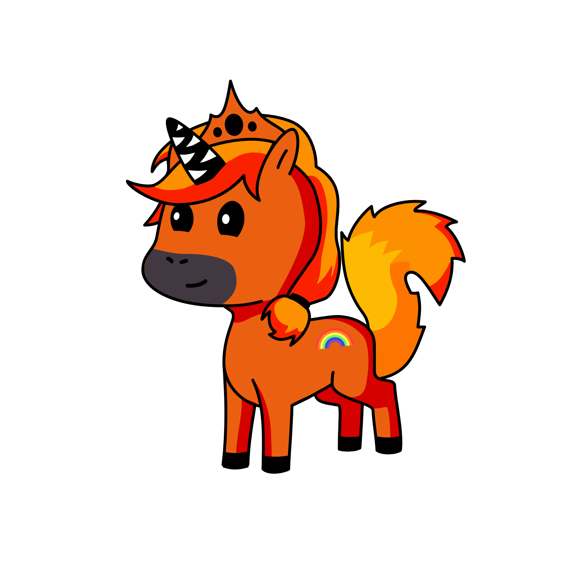 Happy Halloween , the unicorn