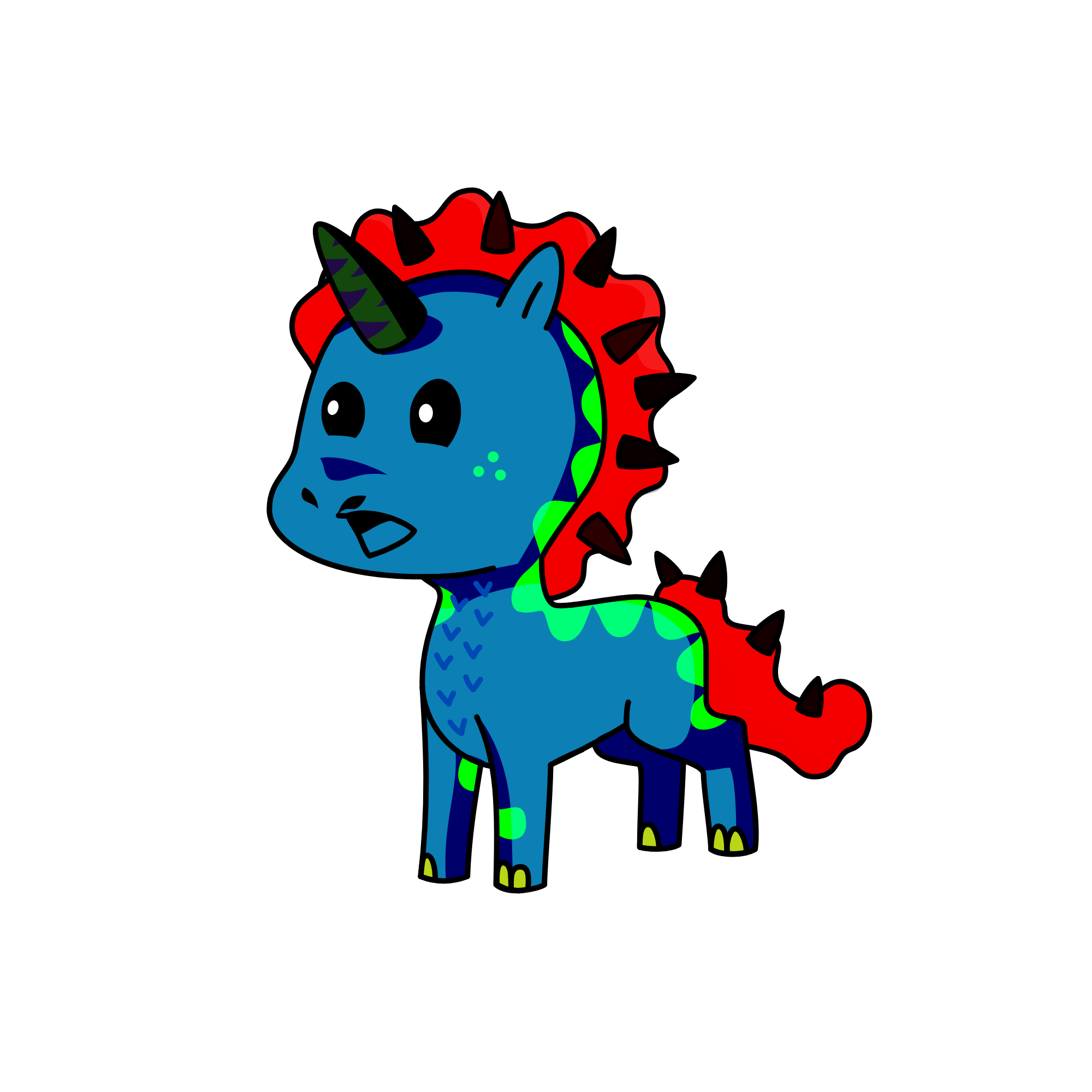 dinocorn, the unicorn