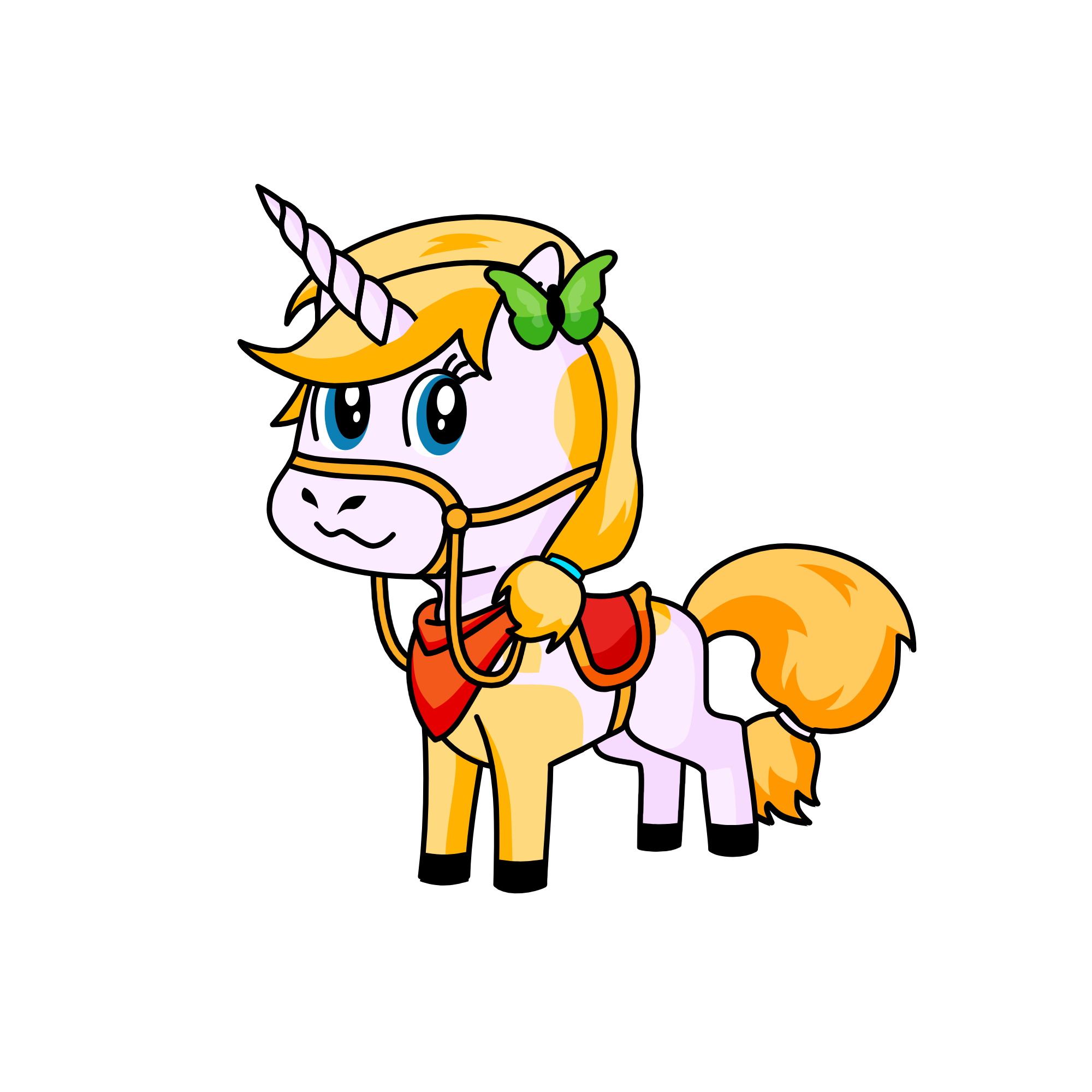 apple fritter, the unicorn