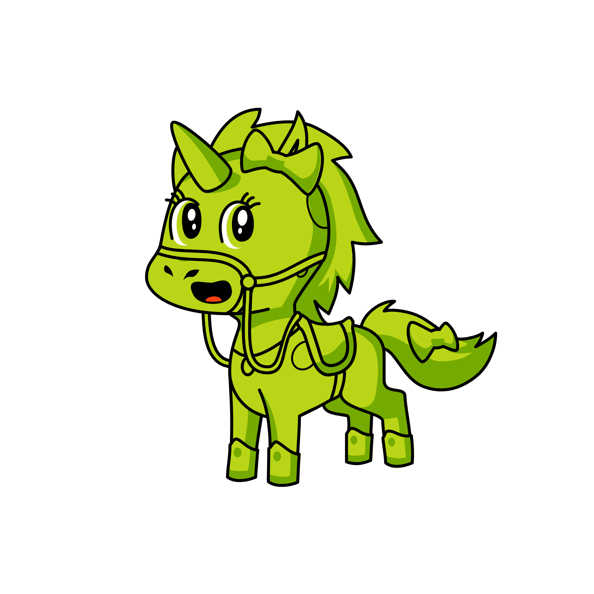 x, the unicorn