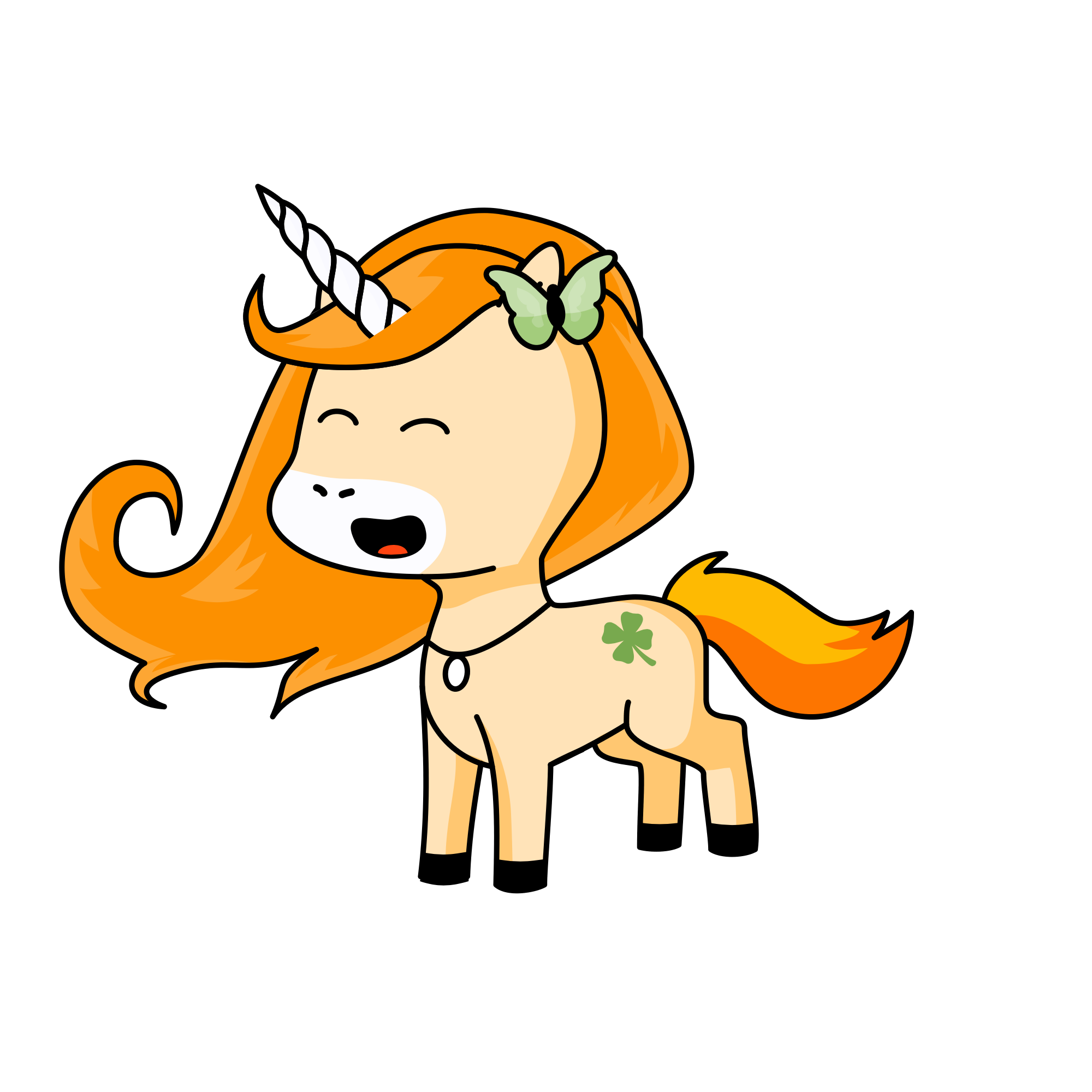 Emily, the unicorn