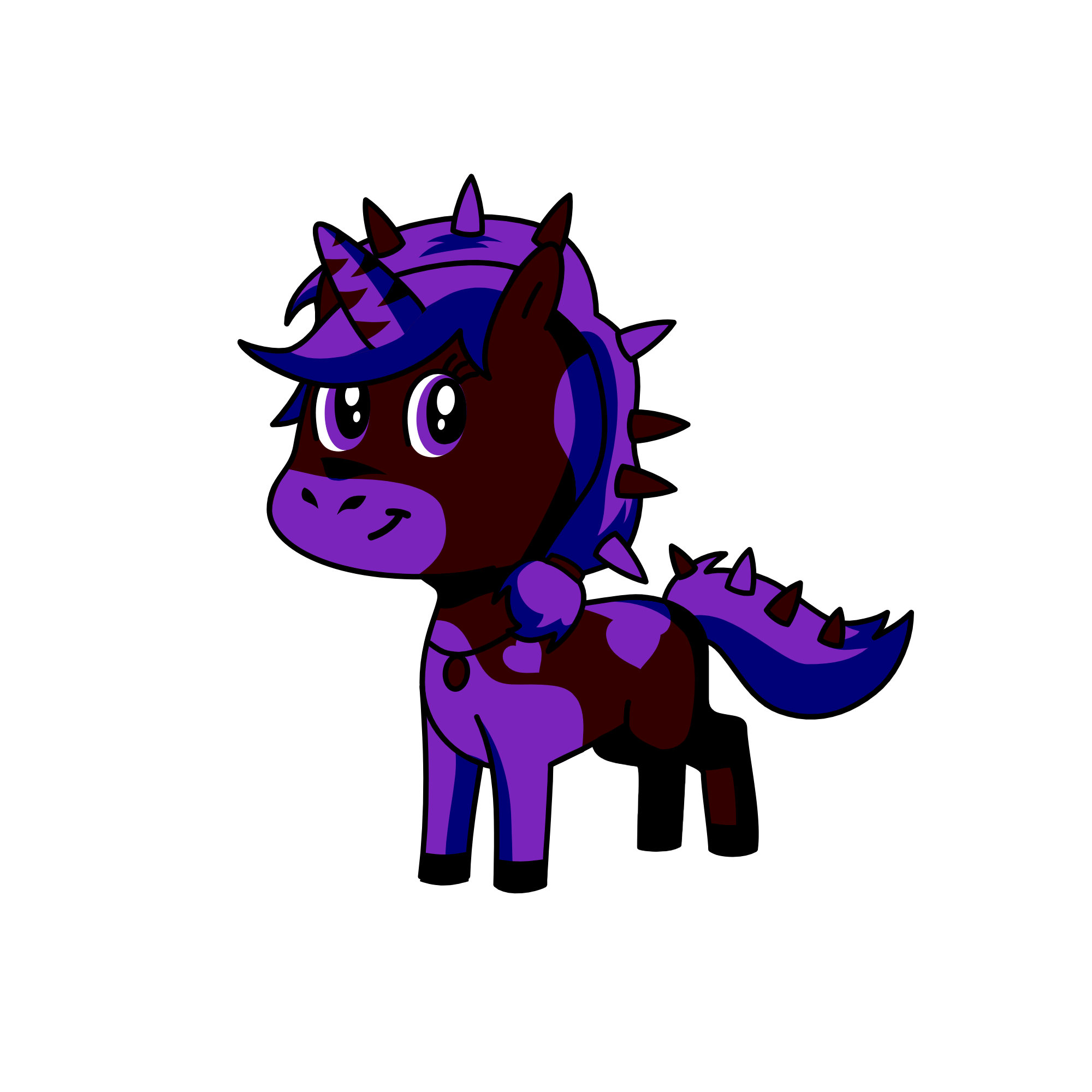 daisy's friend, the unicorn