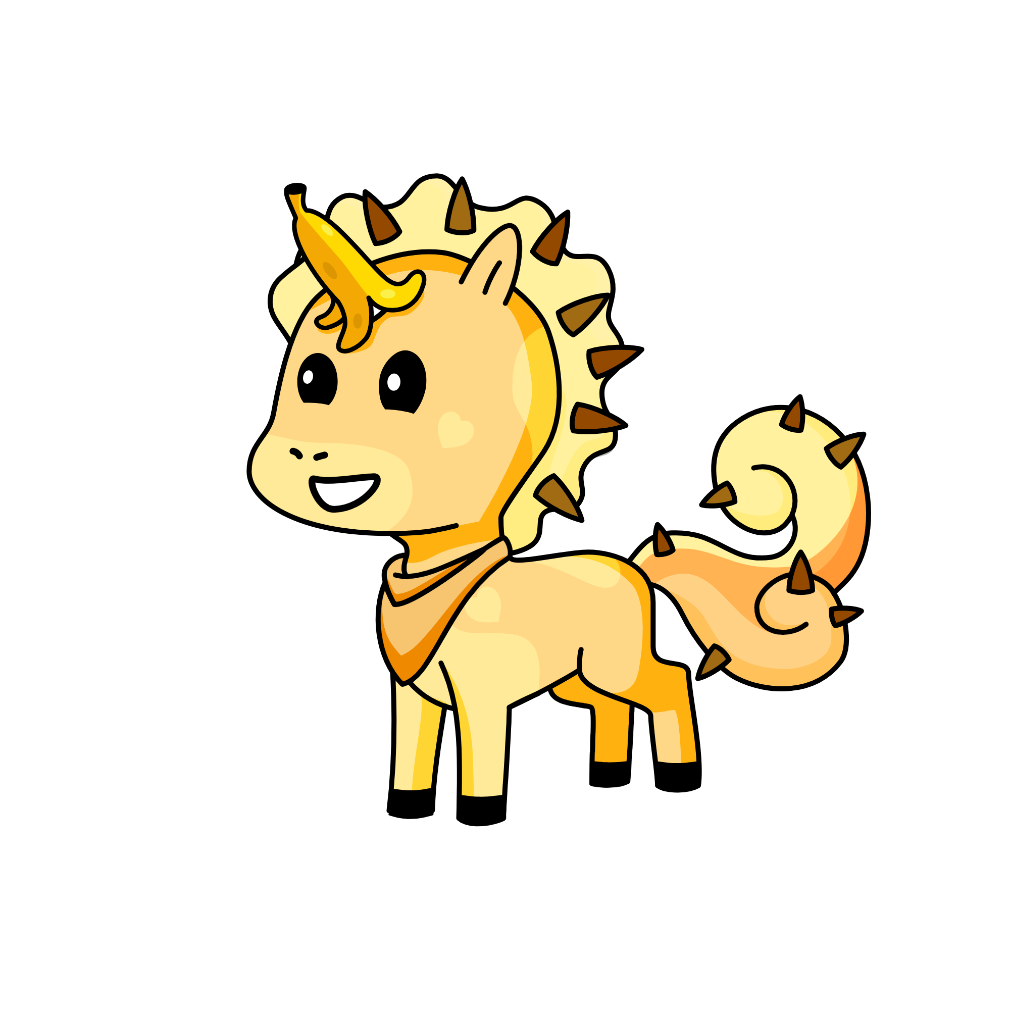 banana split, the unicorn