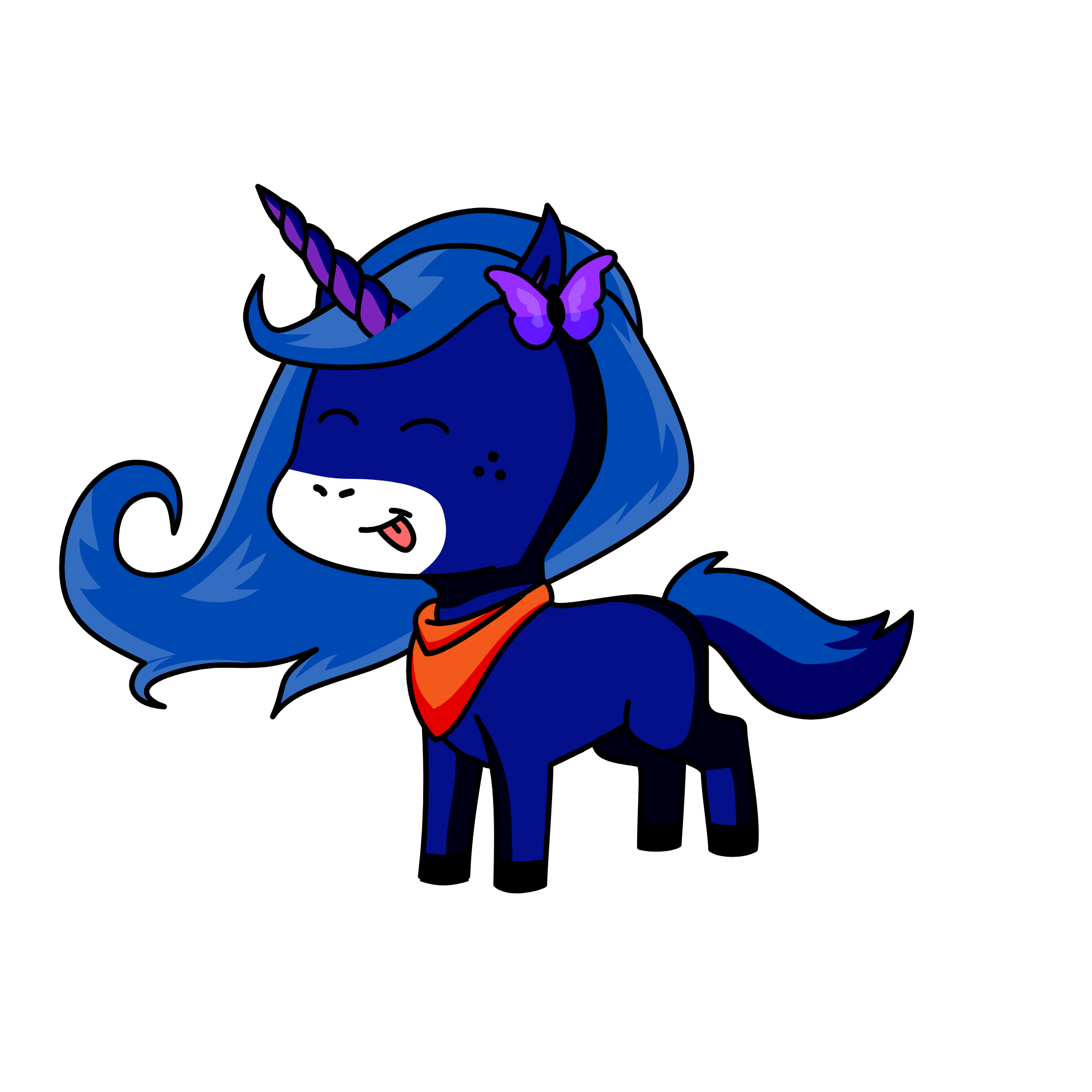 Moon, the unicorn