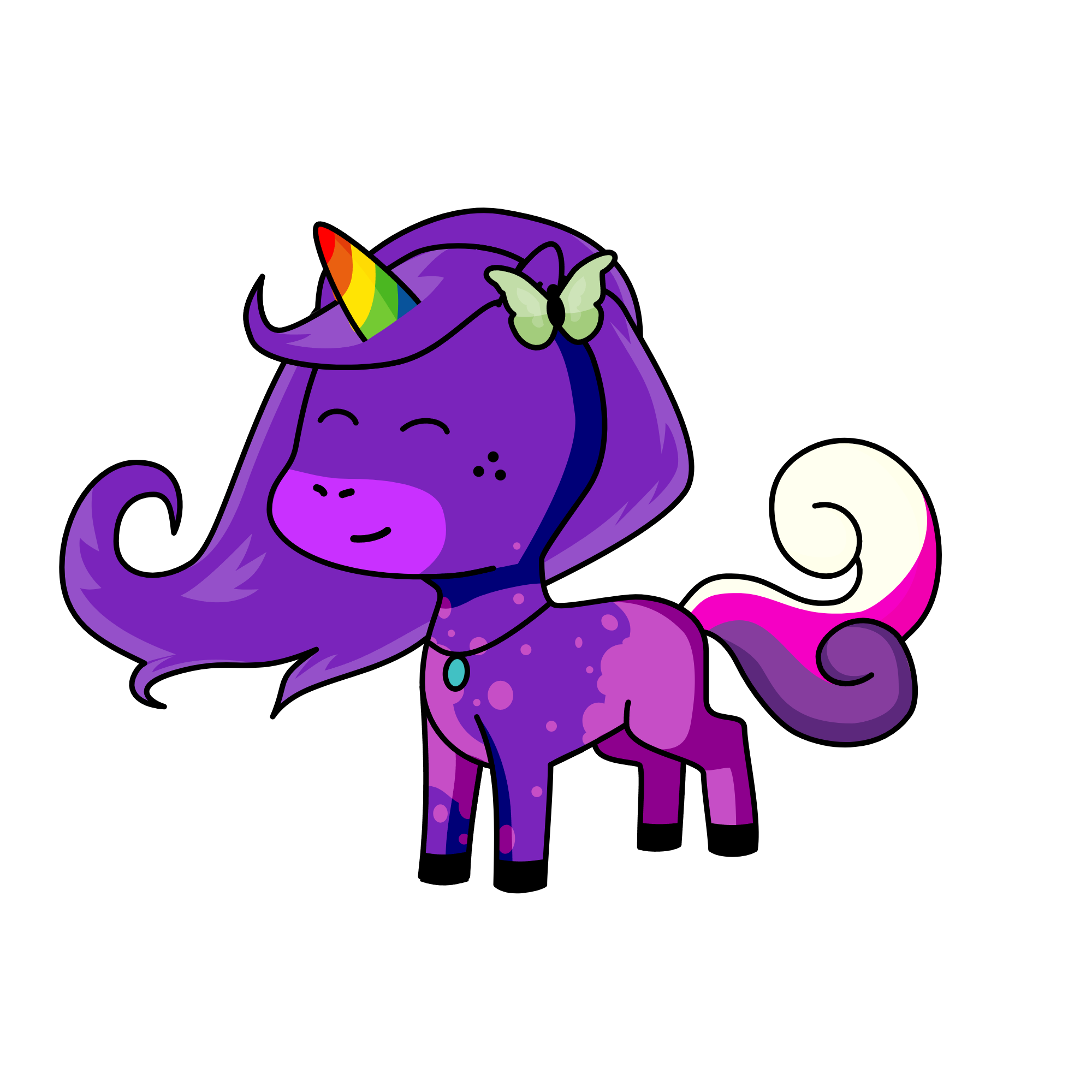 Sky, the unicorn