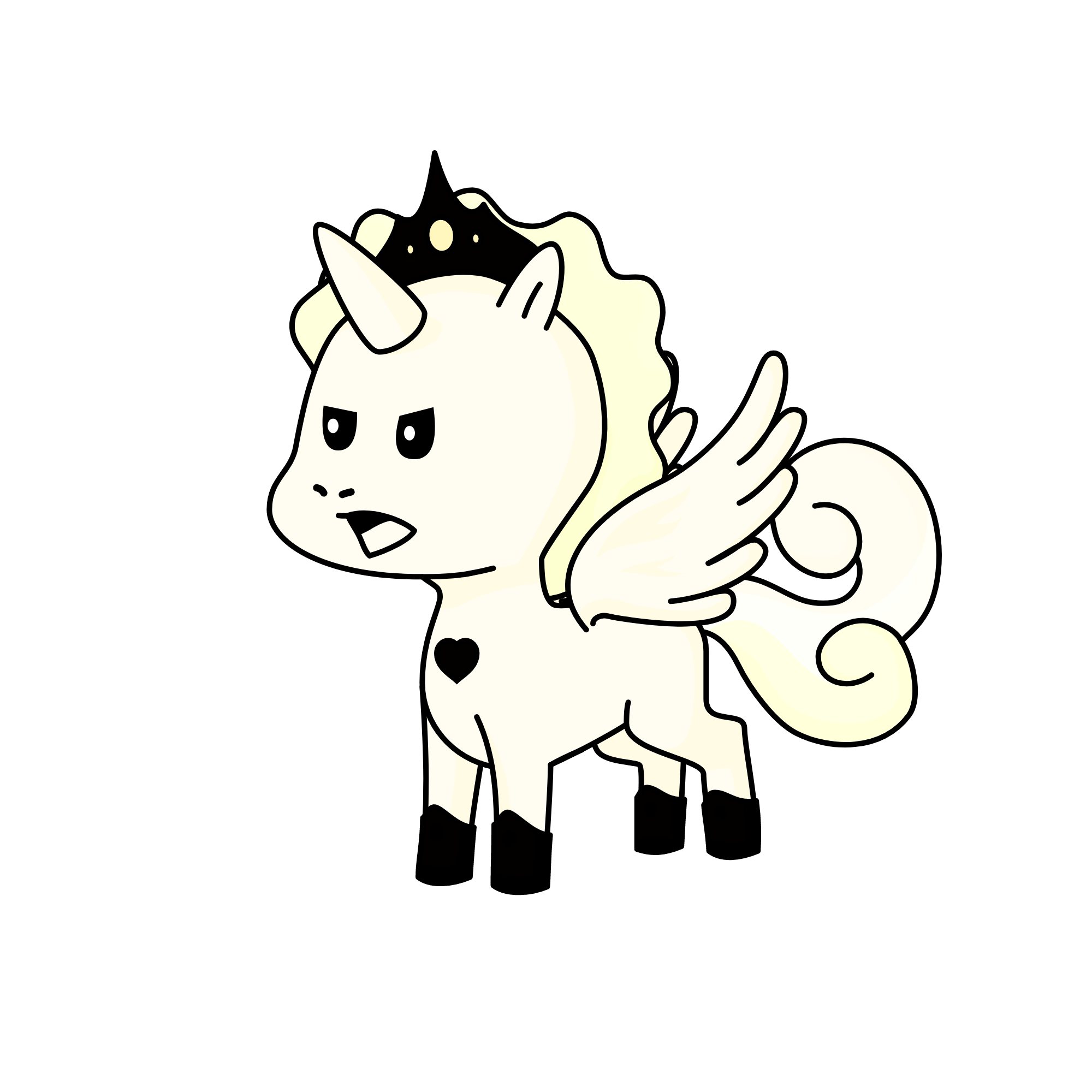 gost of the night, the unicorn