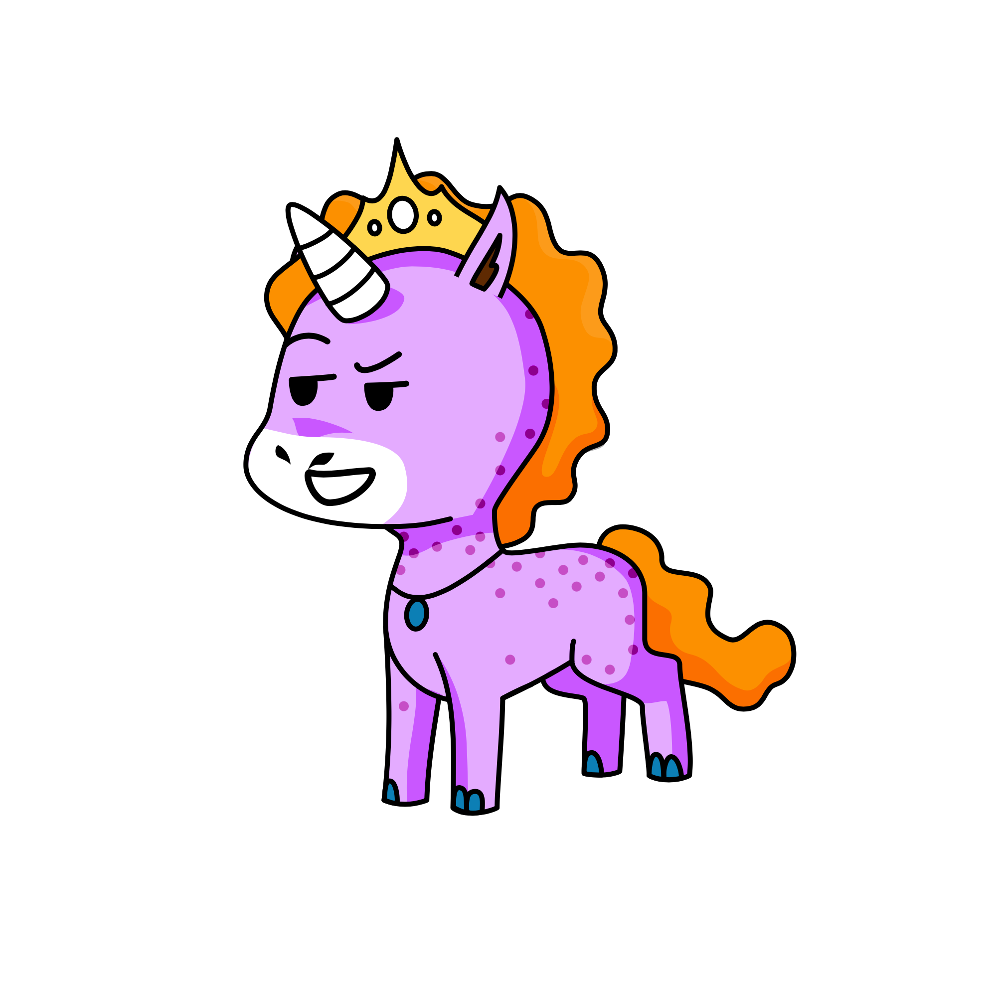 Princess Chewy Suger Plum, the unicorn