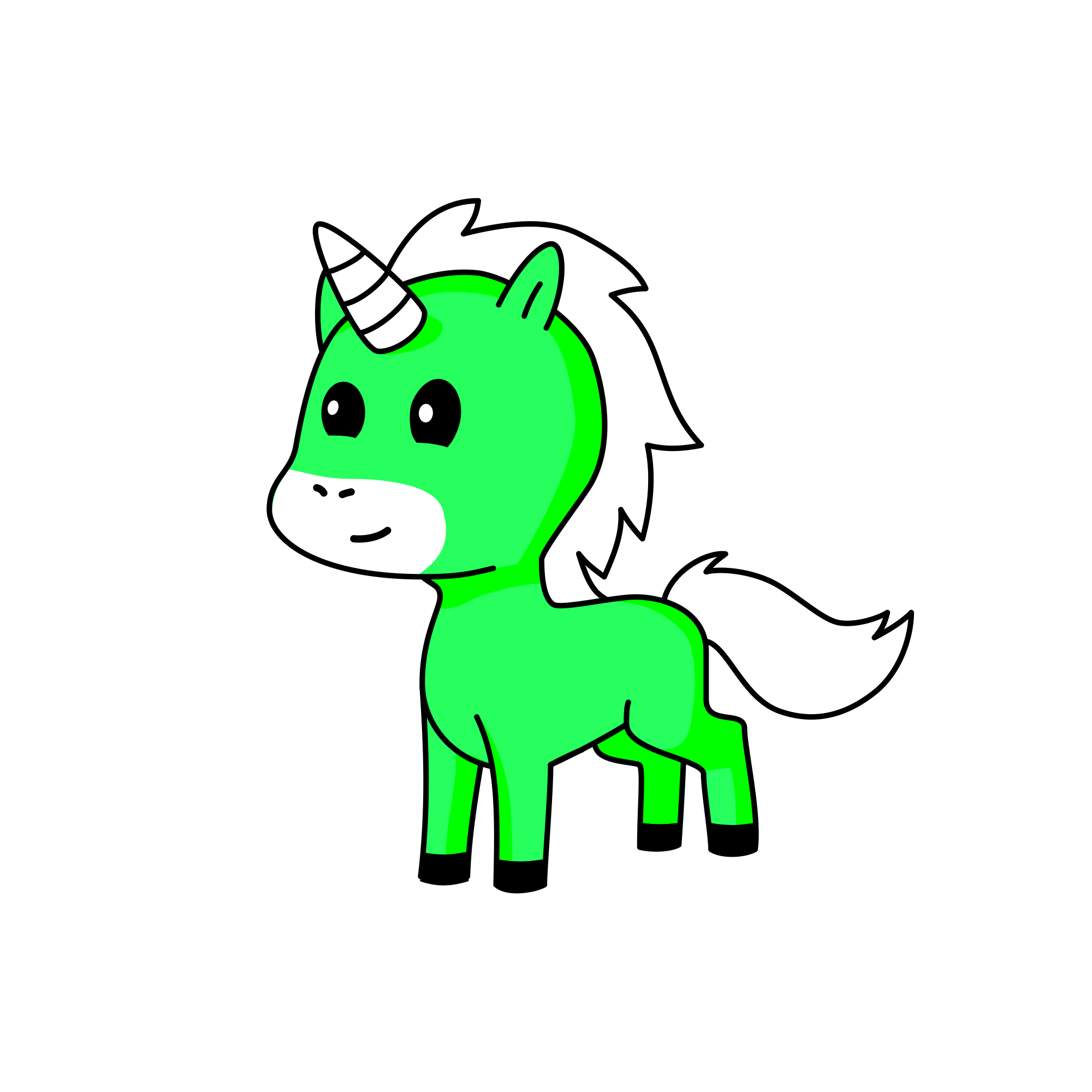 Bruce, the unicorn