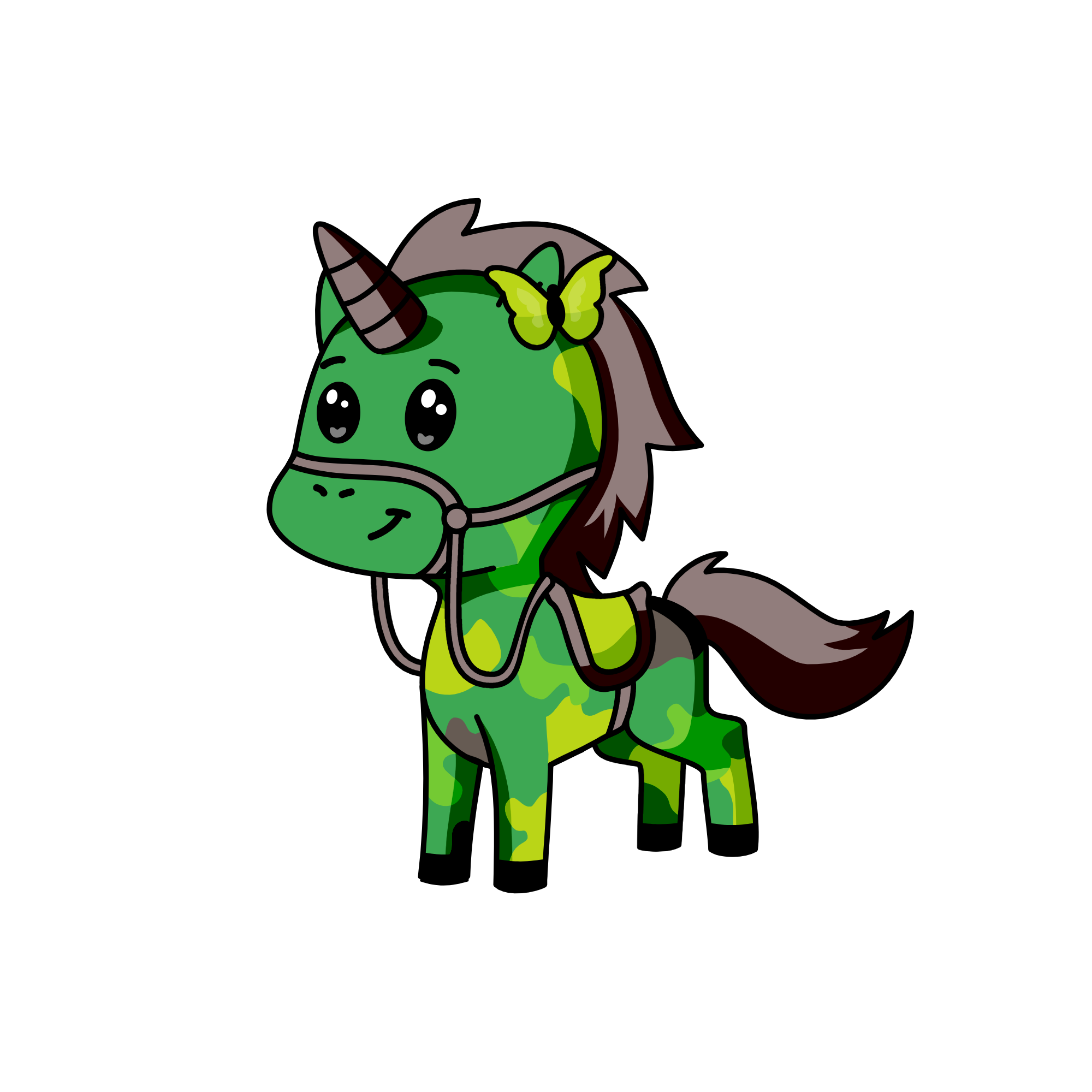Day 1 of online school, the unicorn