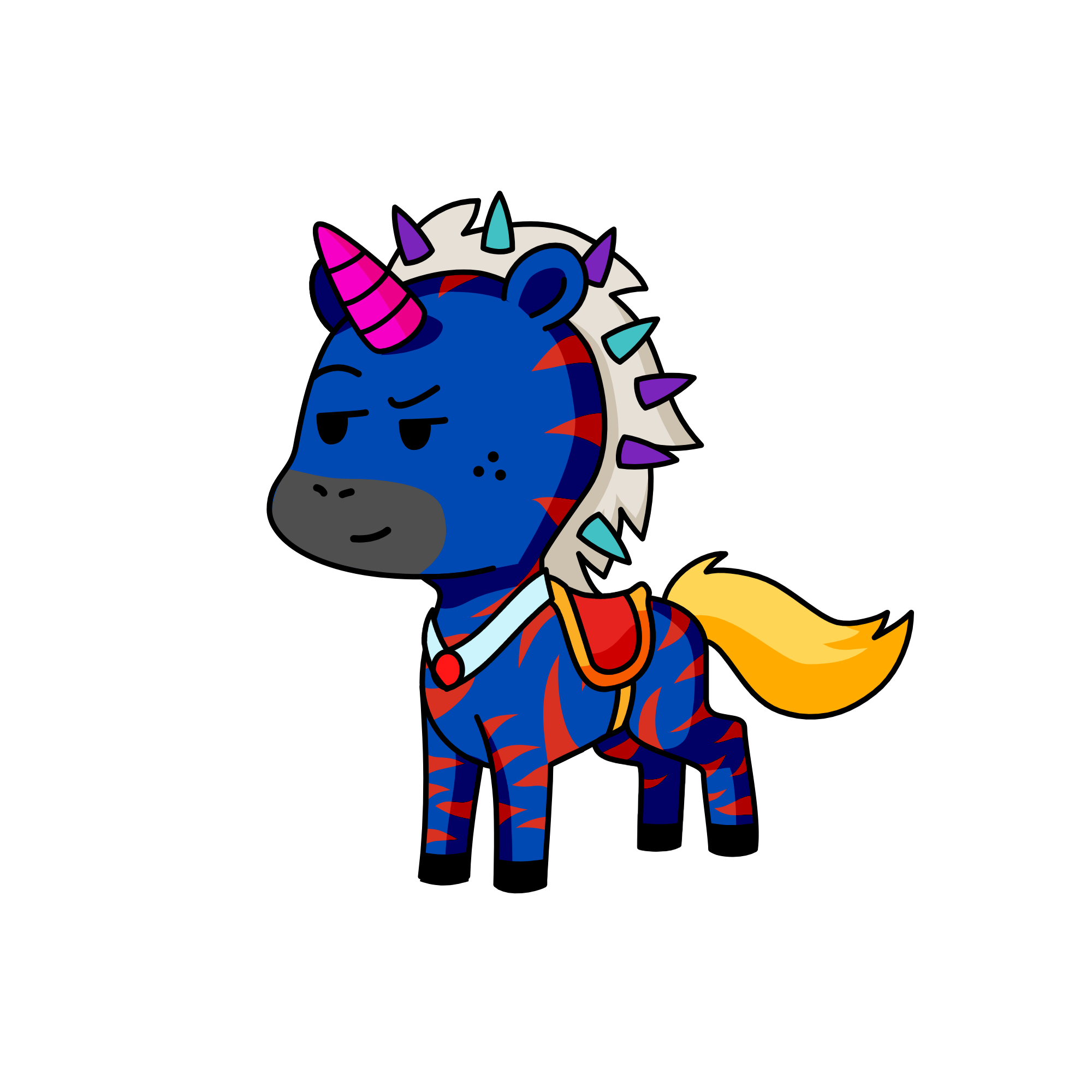 Sex pistol, the unicorn
