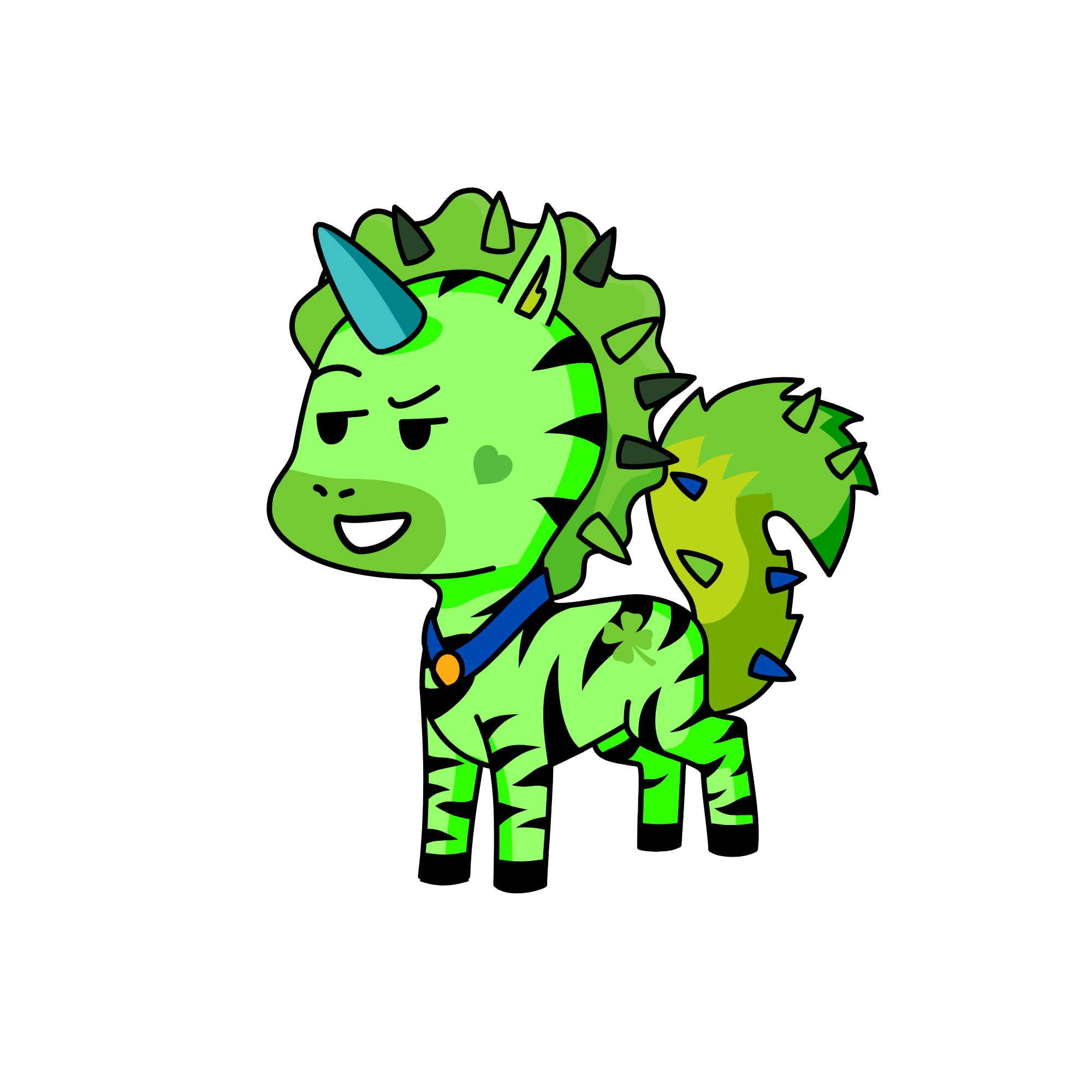 clover, the unicorn