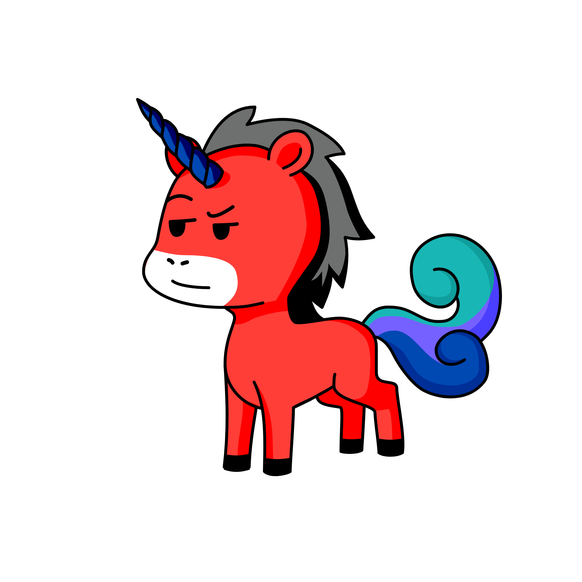 fire, the unicorn