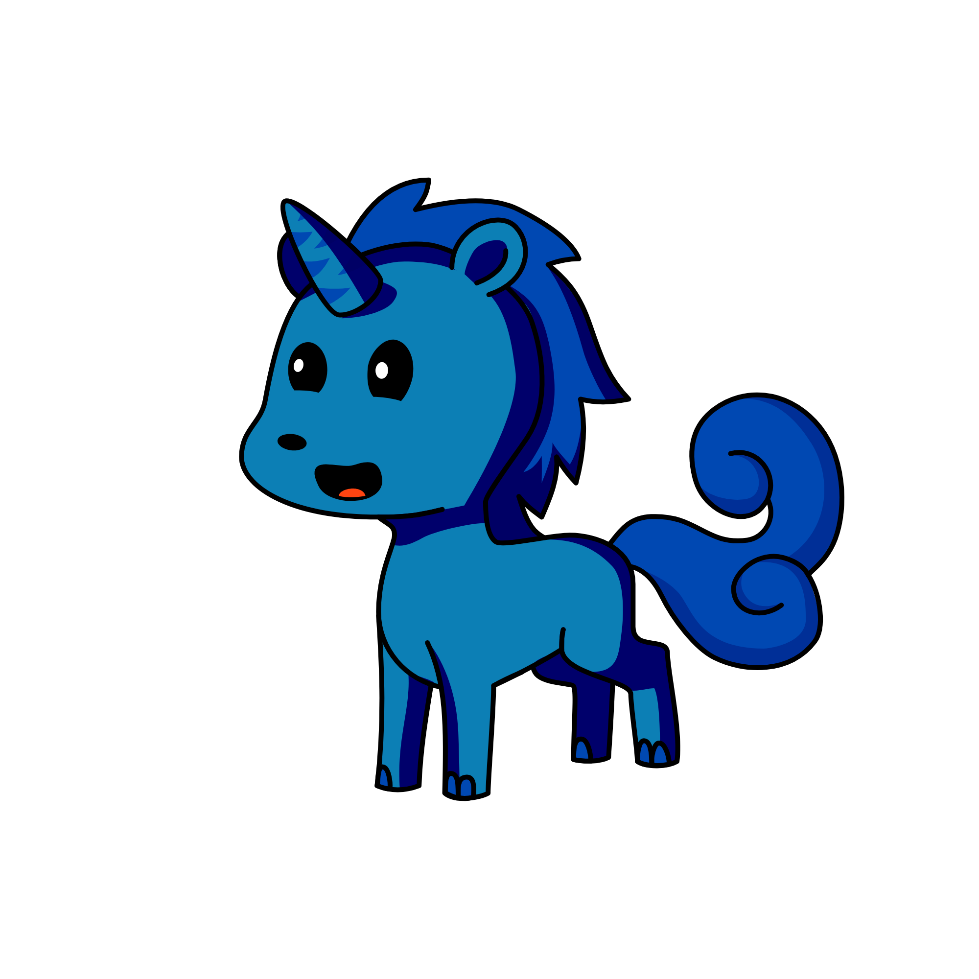 Am Now, the unicorn