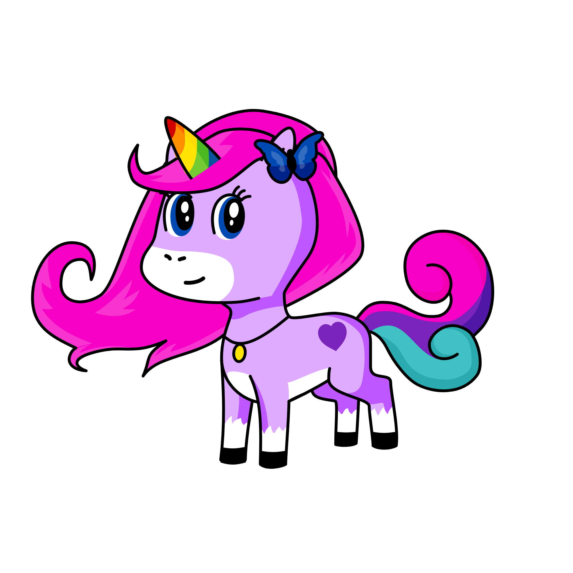 bubblegum, the unicorn