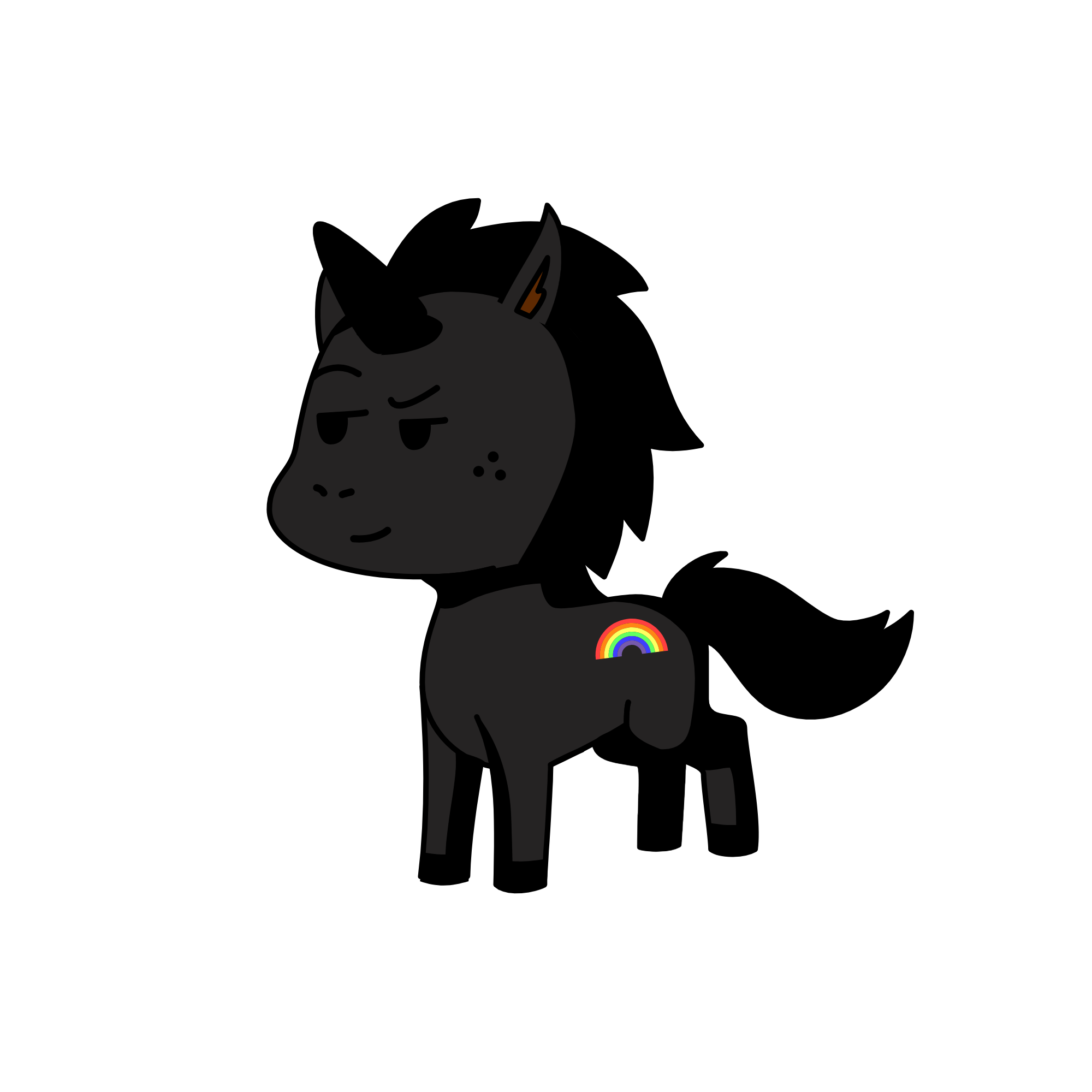 my g, the unicorn