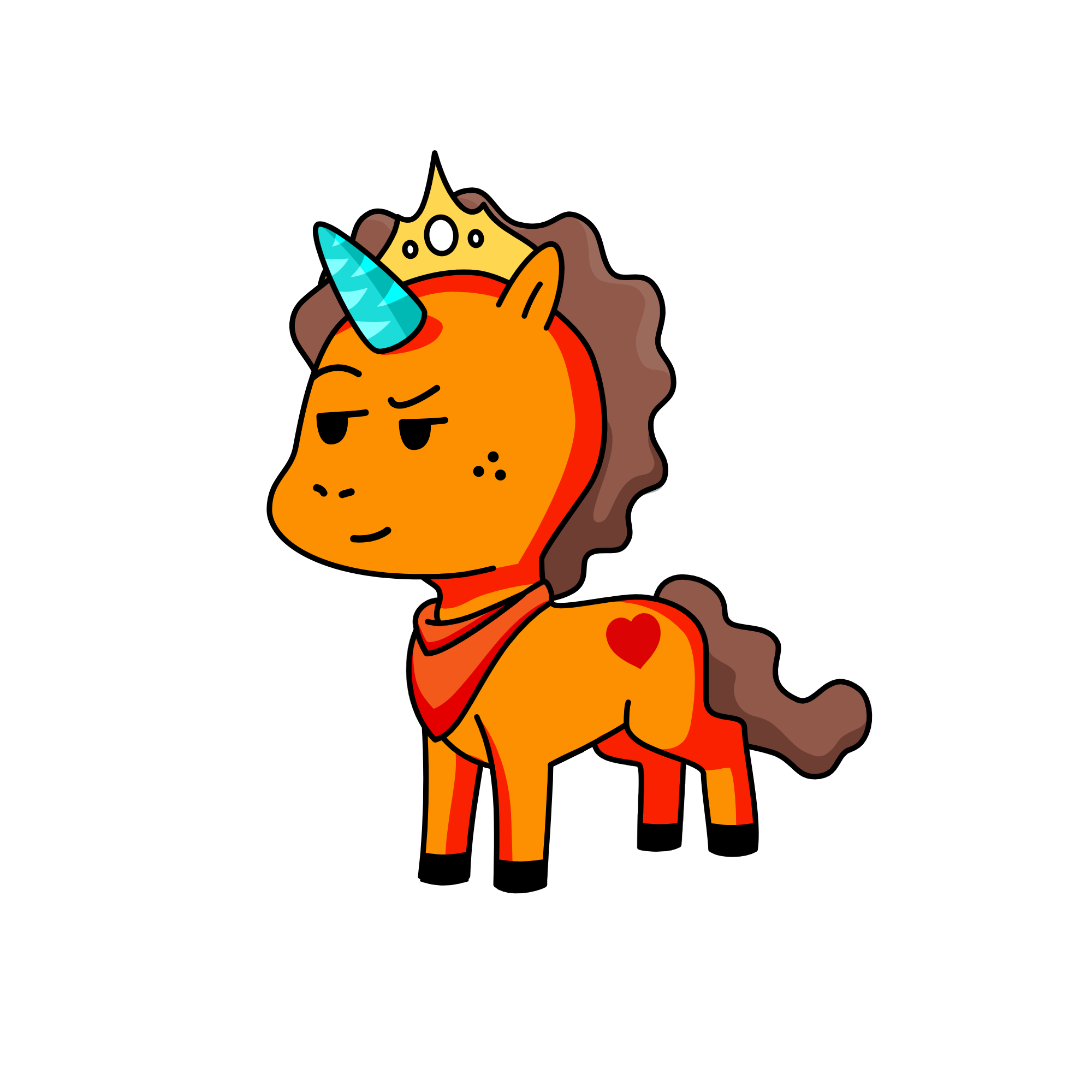they yung and rooflis, the unicorn