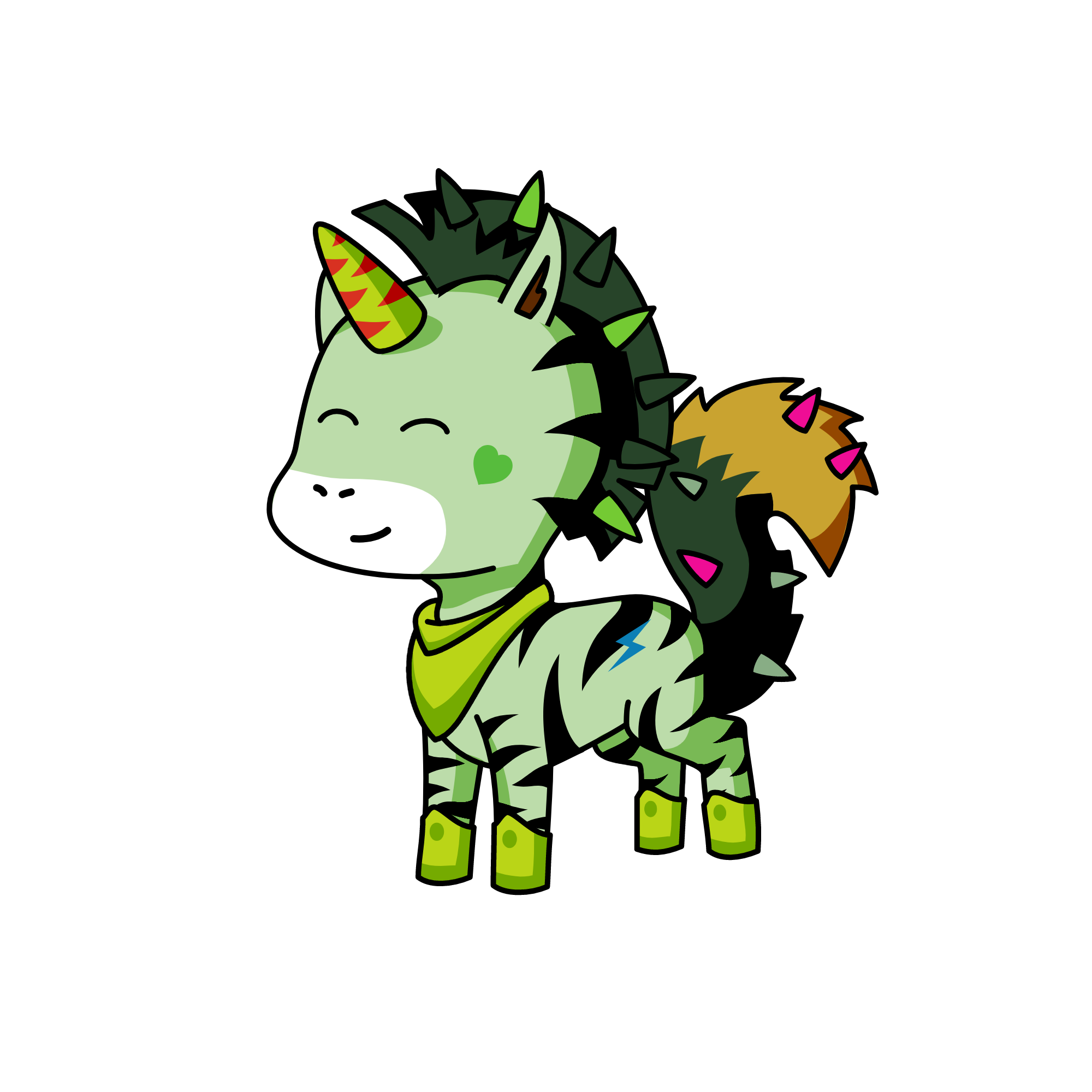 aj, the unicorn