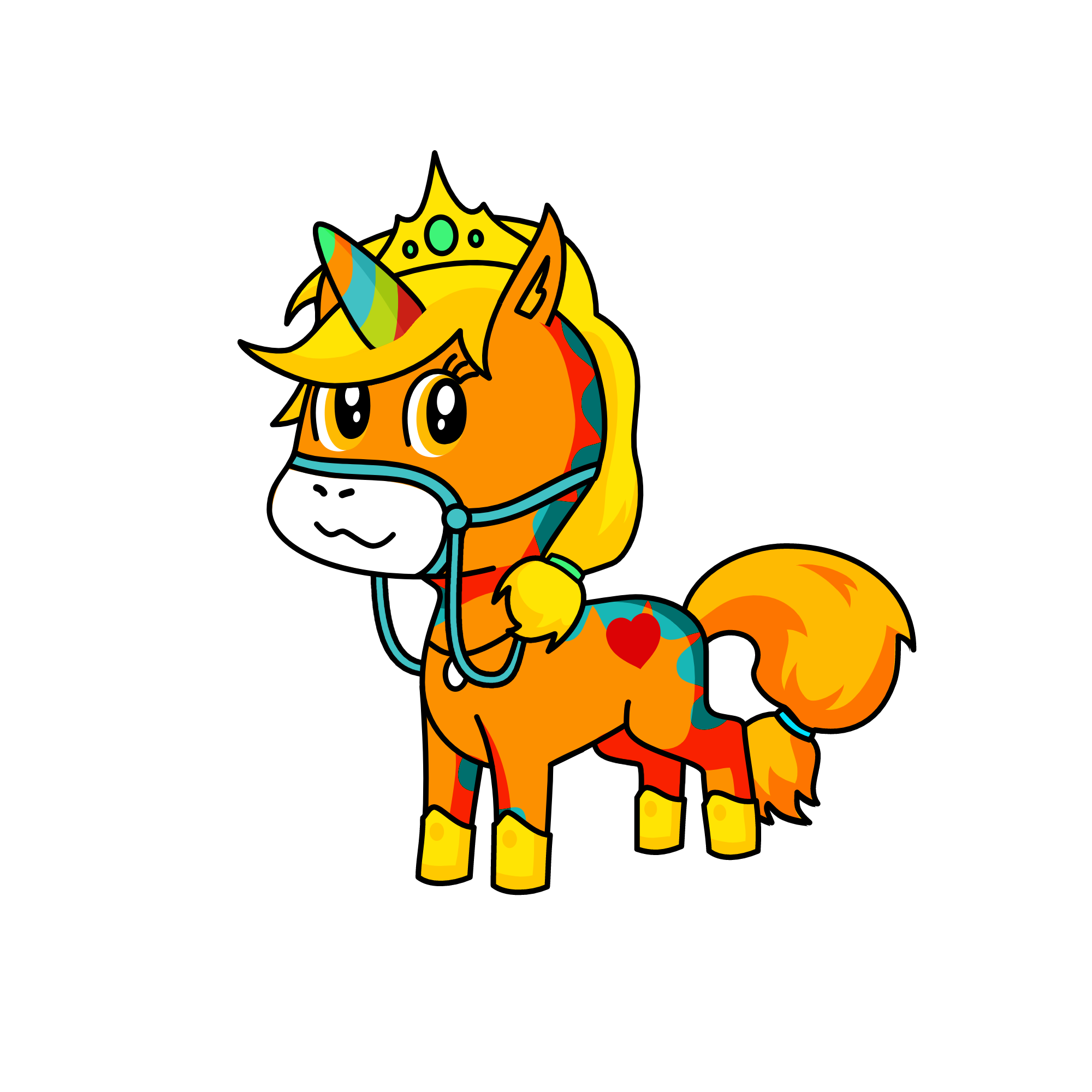 mango, the unicorn