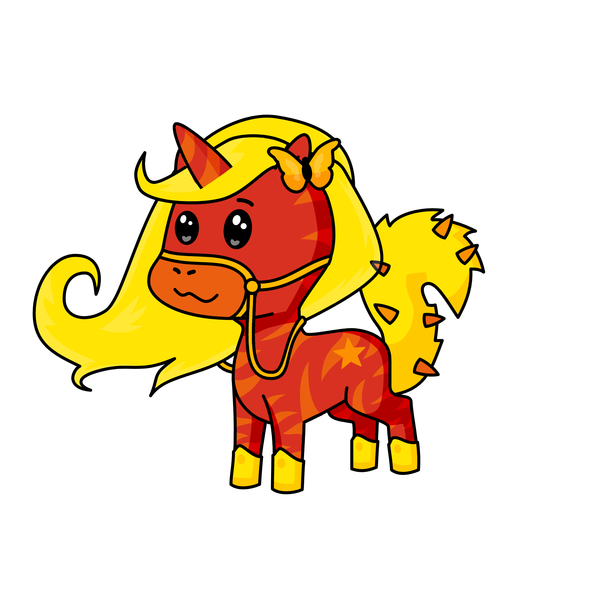 Dotter, the unicorn