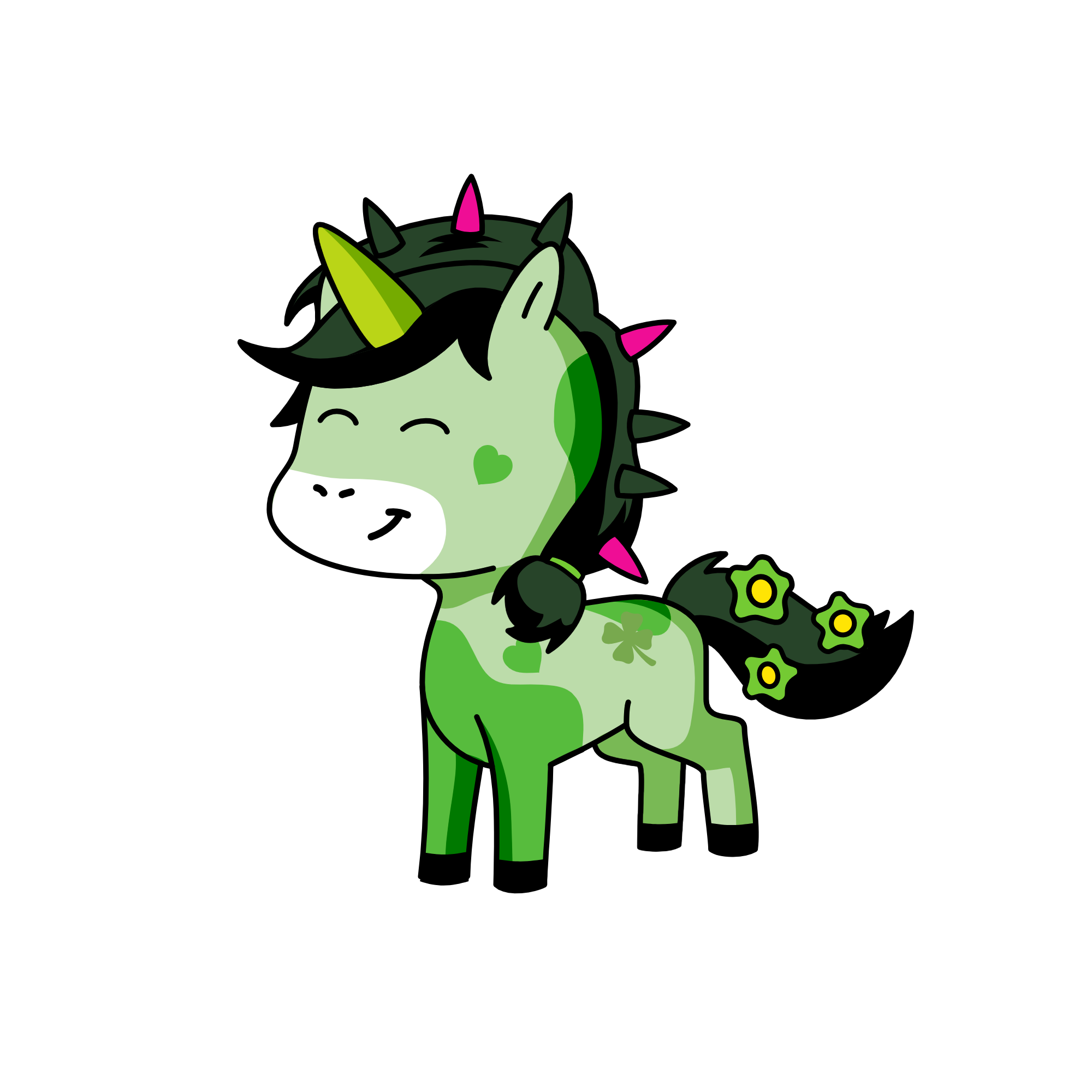 recycle, the unicorn