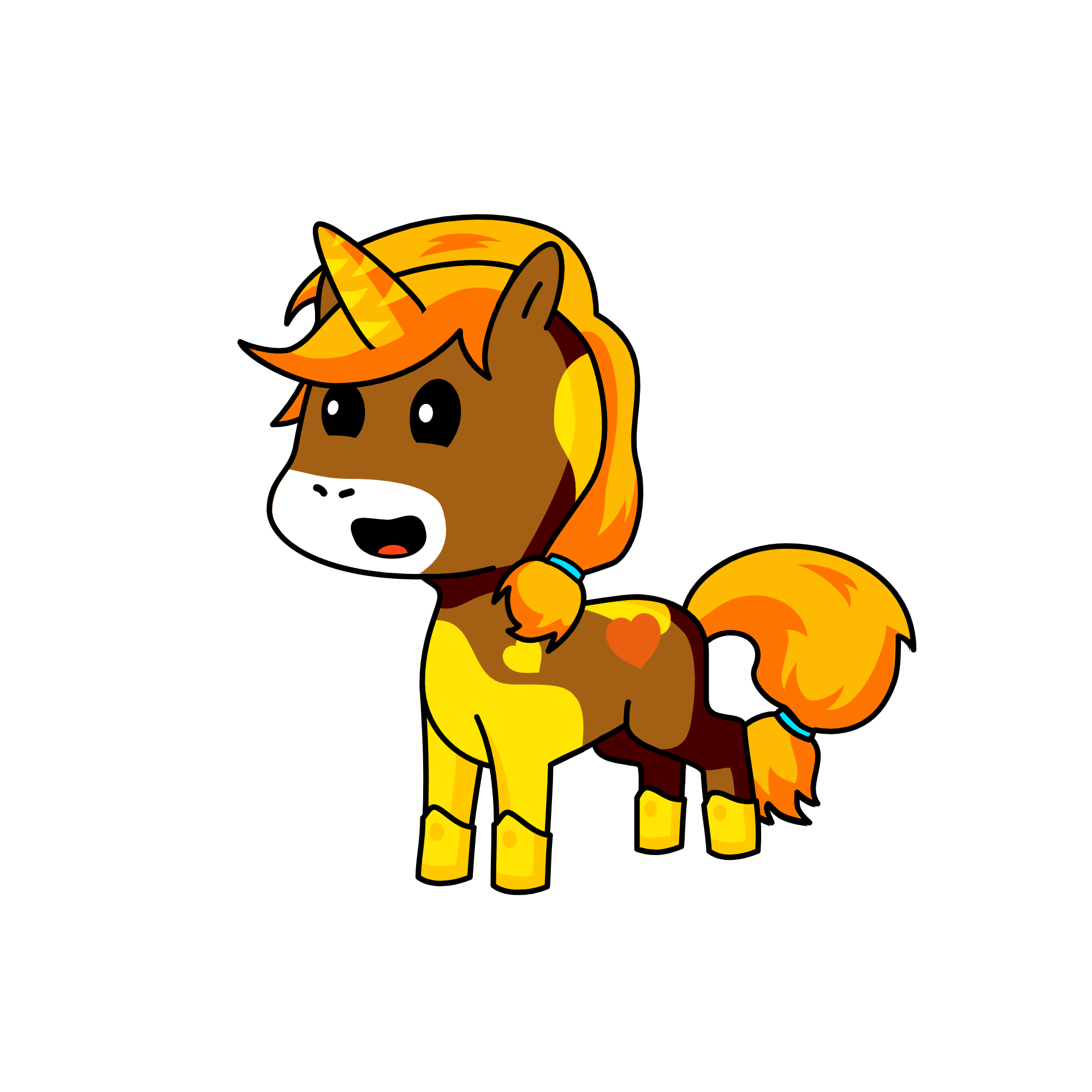 Hilory, the unicorn