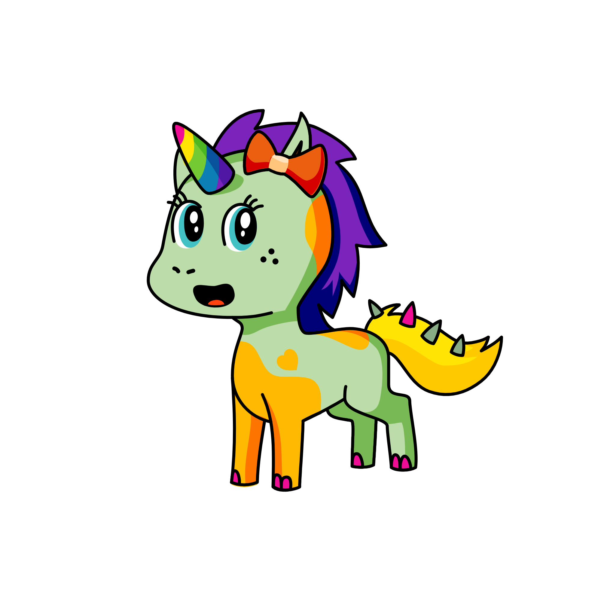 Grweeen!, the unicorn