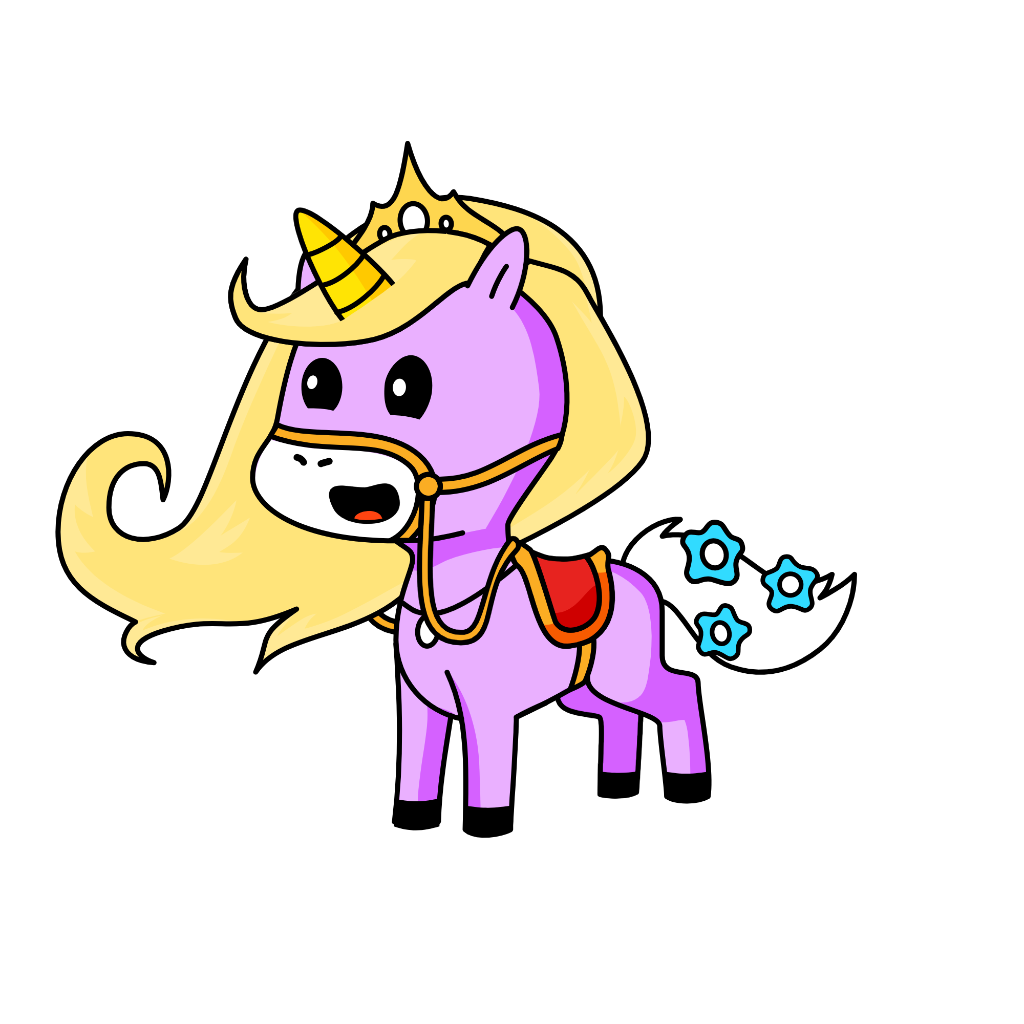 the  sun   of  the   moooooon  by annette, the unicorn