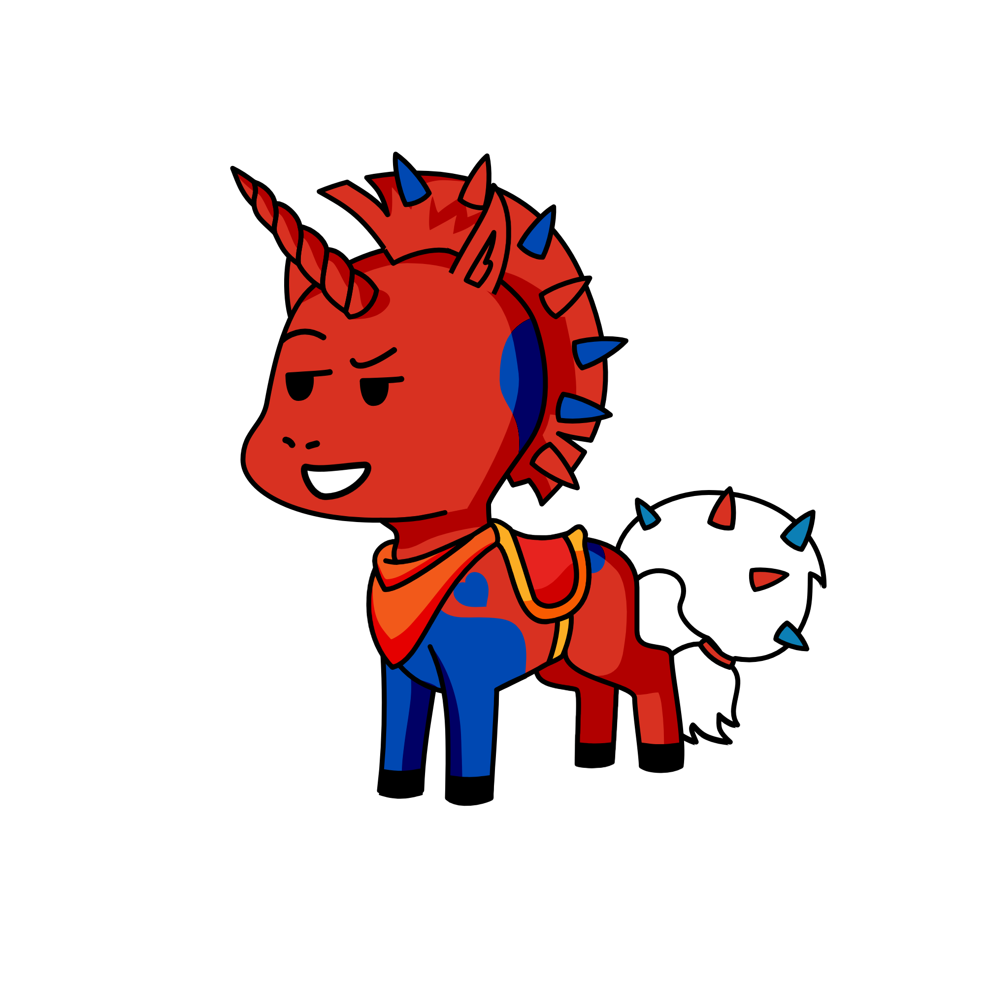 demon, the unicorn