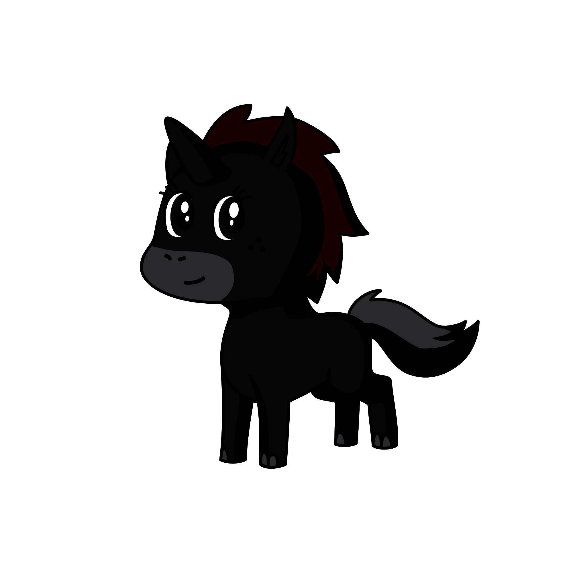 Shadow, the unicorn