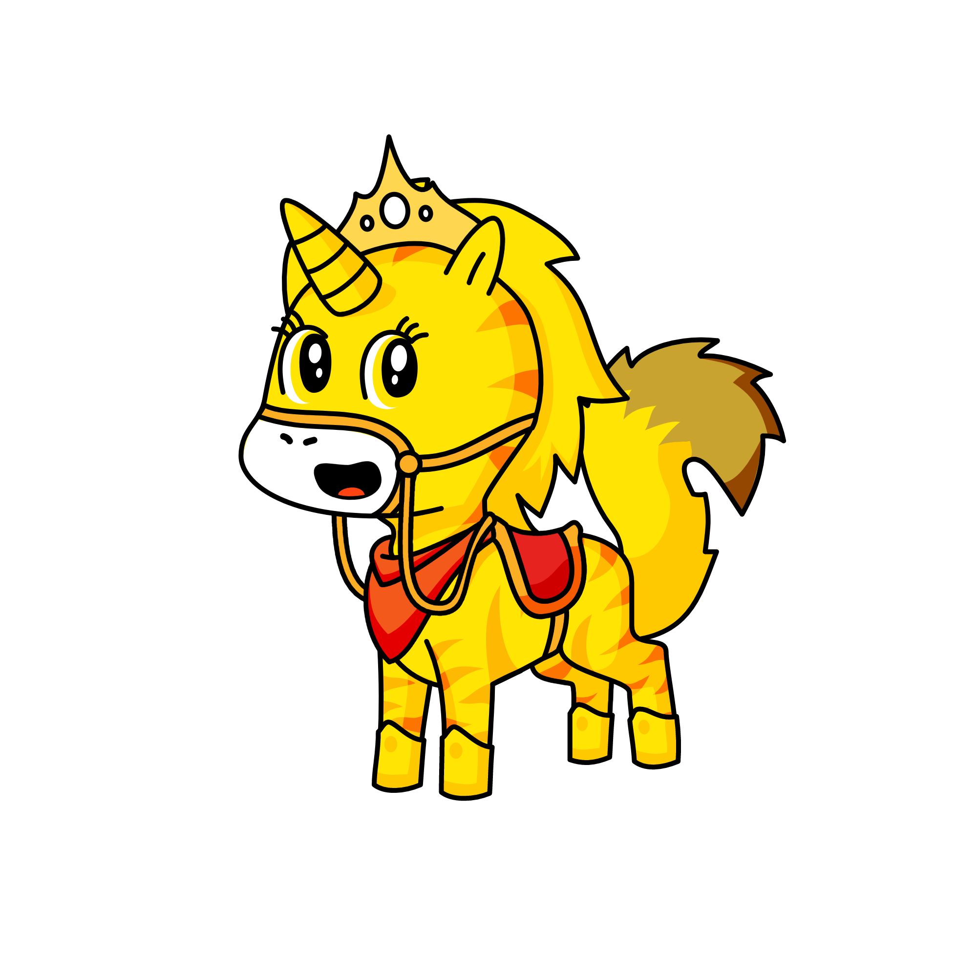 Sandy, the unicorn