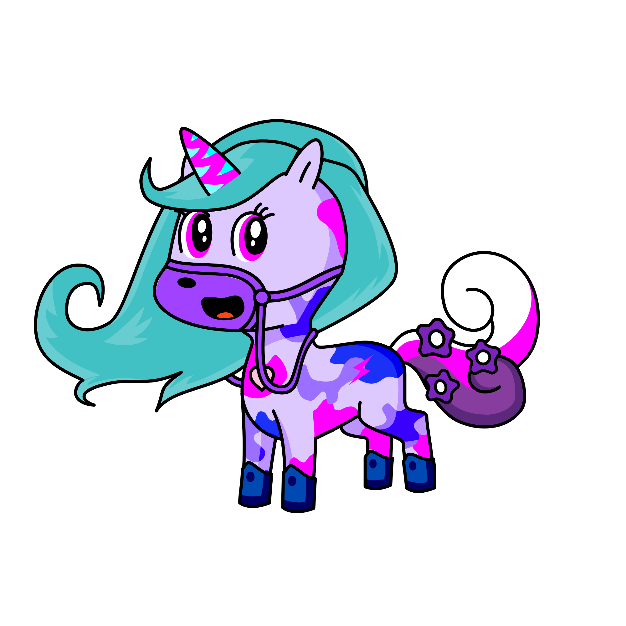 rosie the pink unicorn, the unicorn