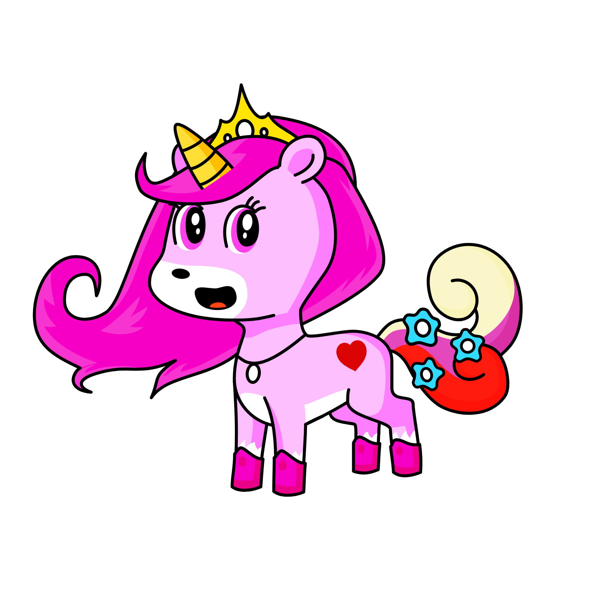 Strawberry Shortcake, the unicorn