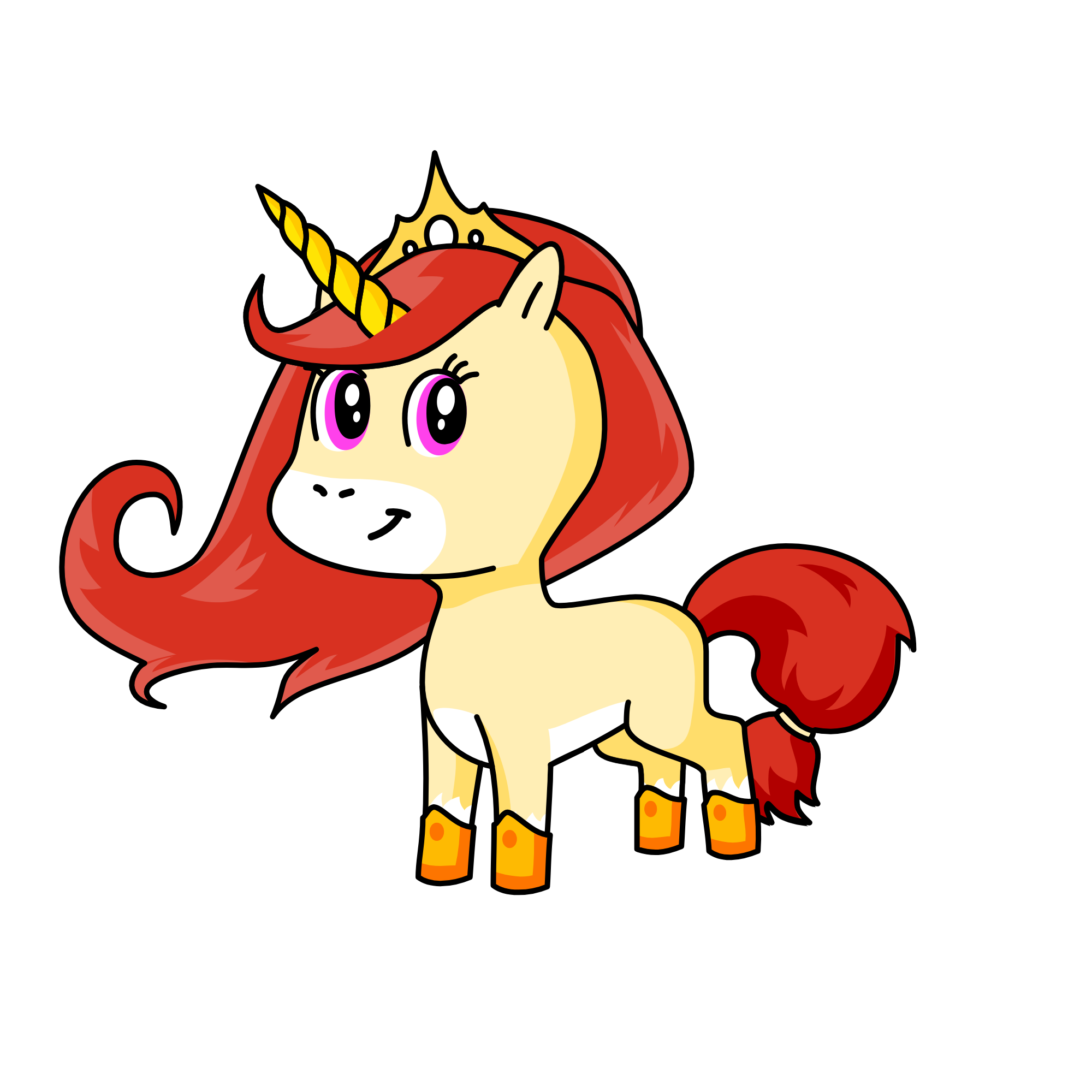 SunQueen, the unicorn