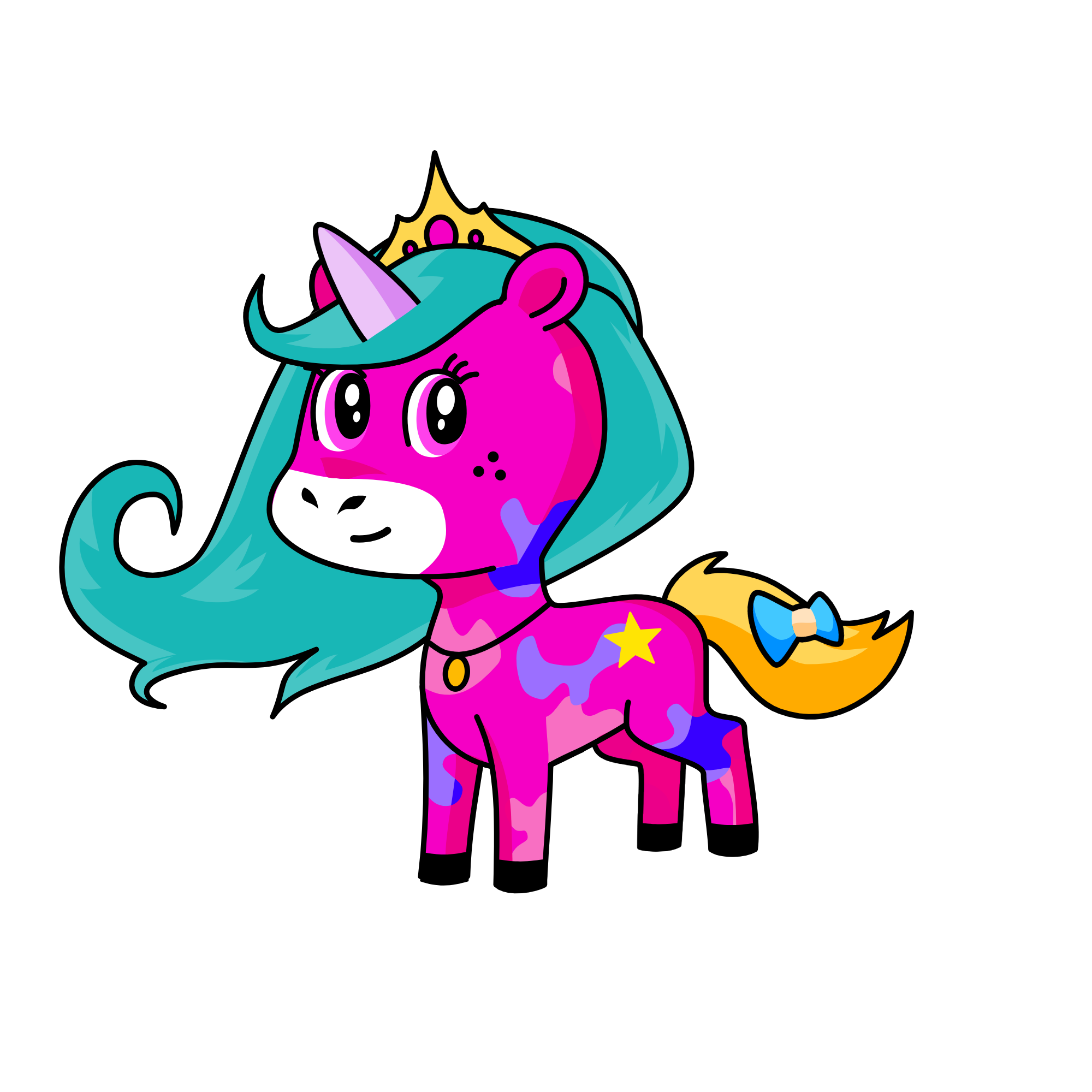 Nadhia, the unicorn