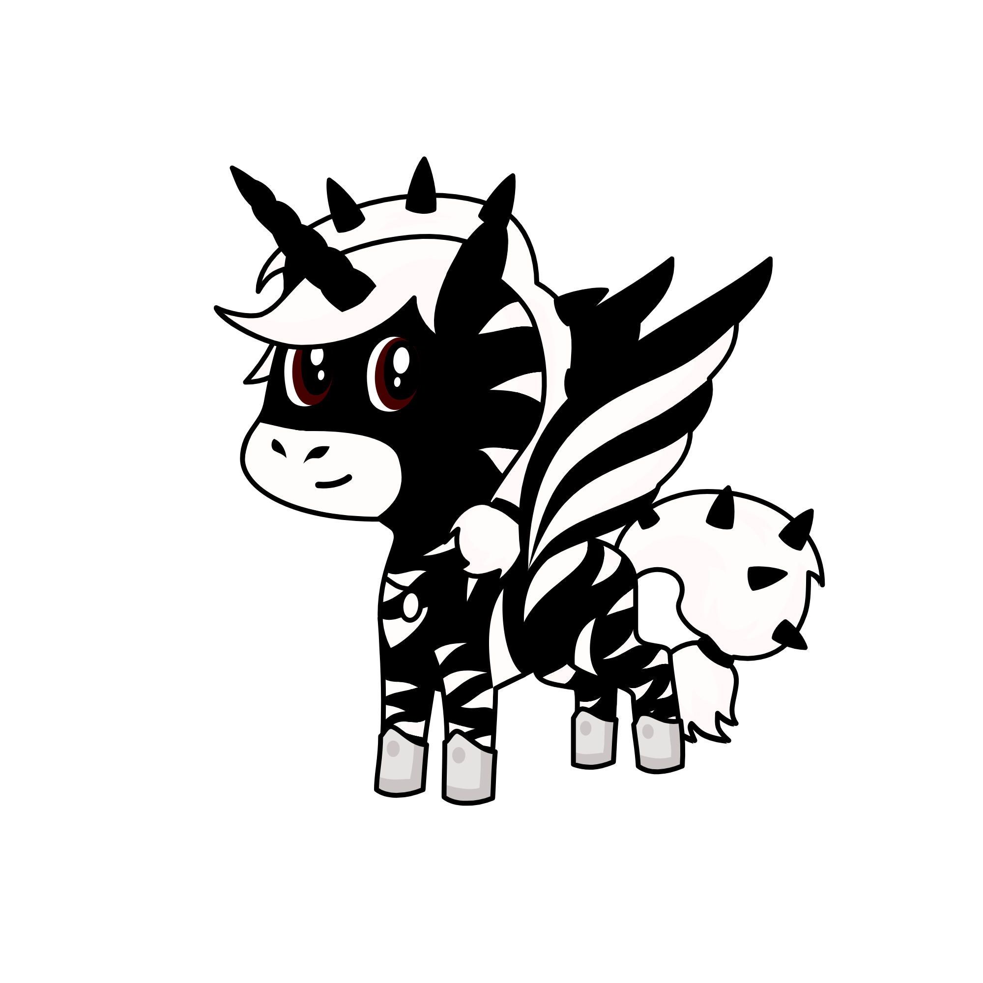 Wednesday Addams, the unicorn