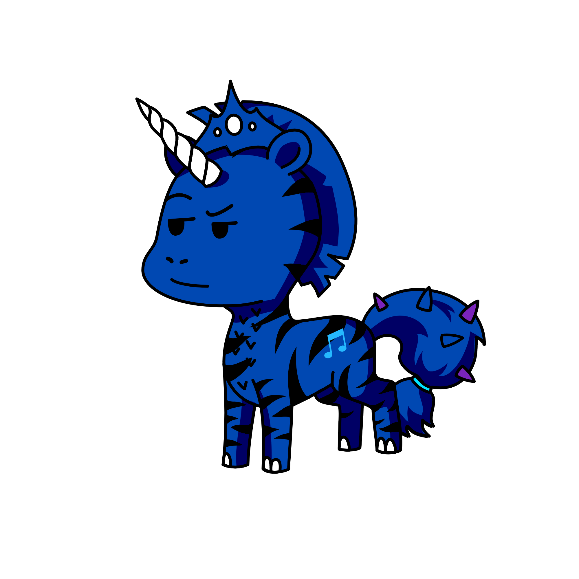 Pitta, the unicorn
