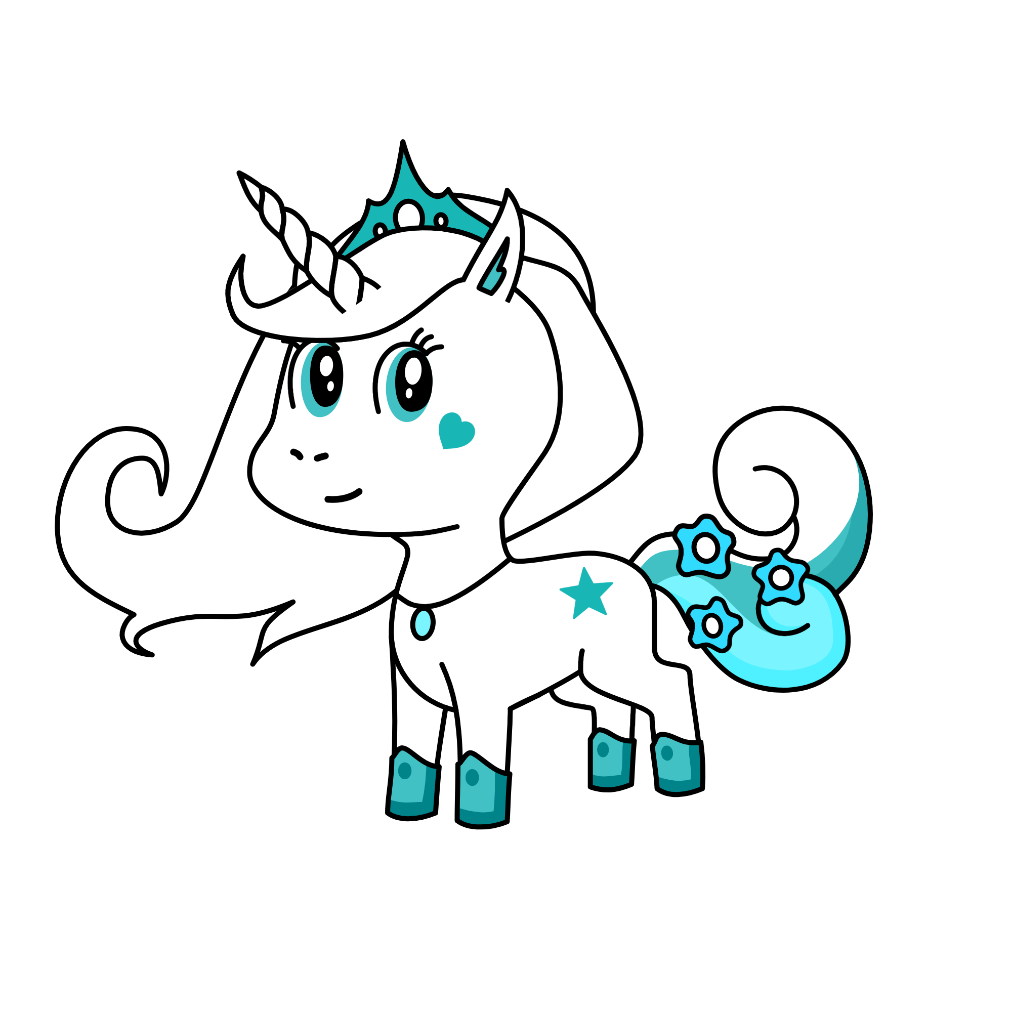 Luna, the unicorn