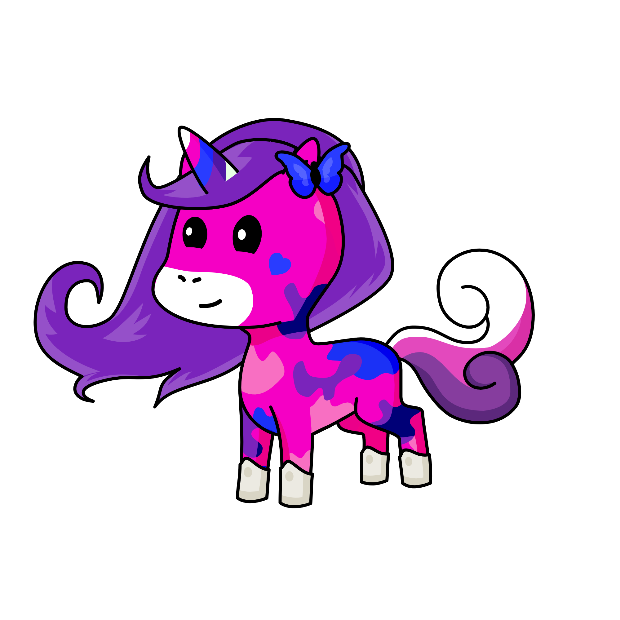 Princess Bella, the unicorn