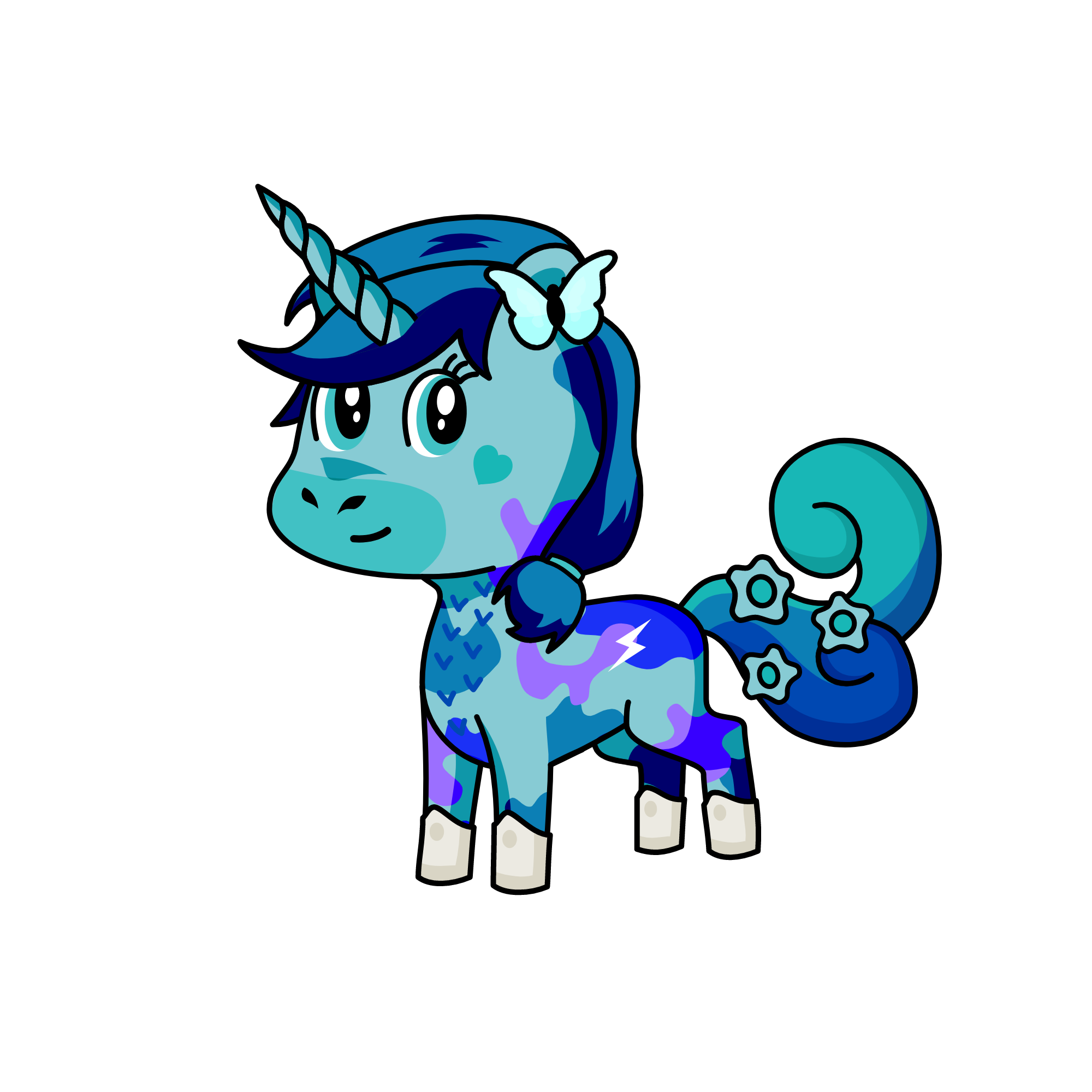 glacier, the unicorn