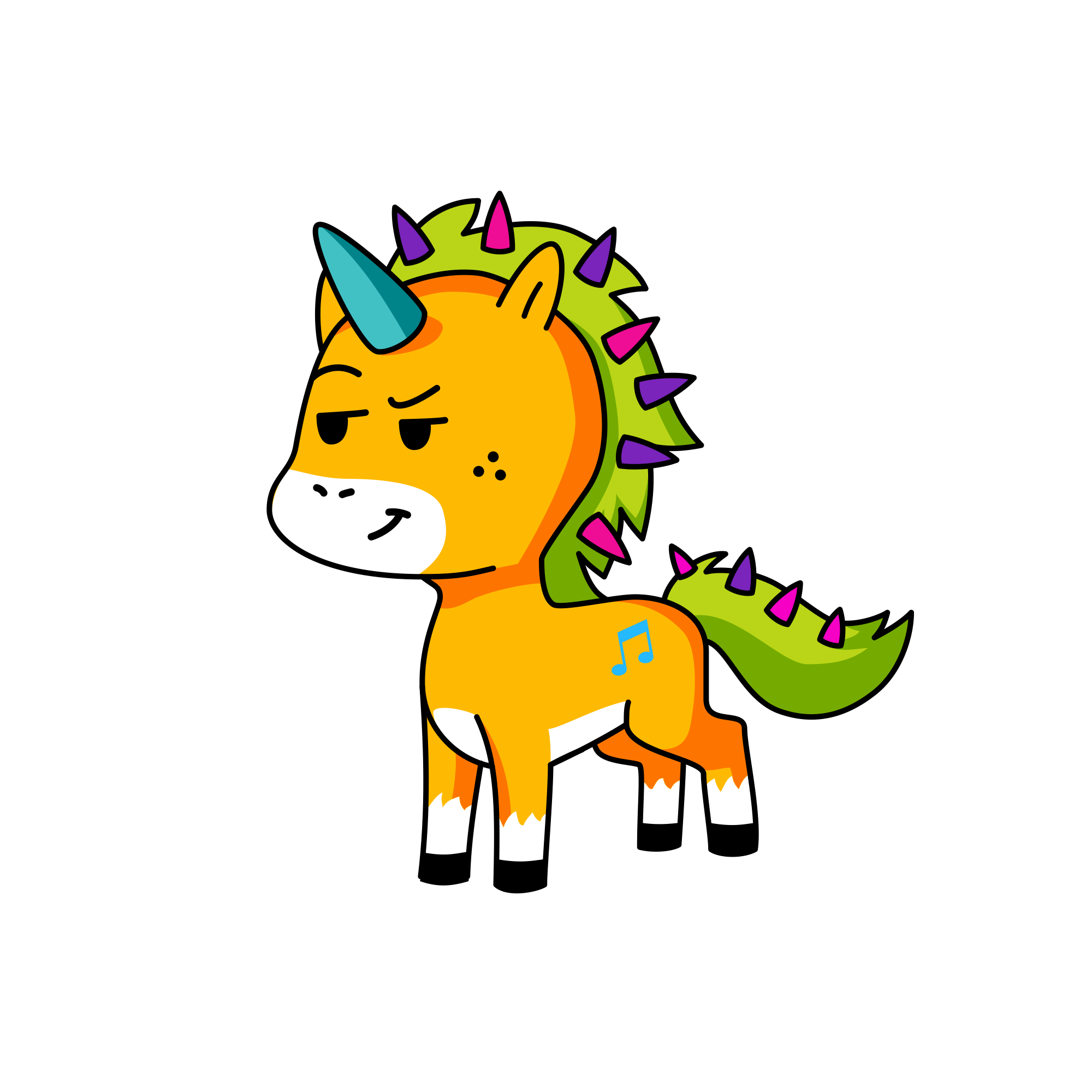 starry, the unicorn