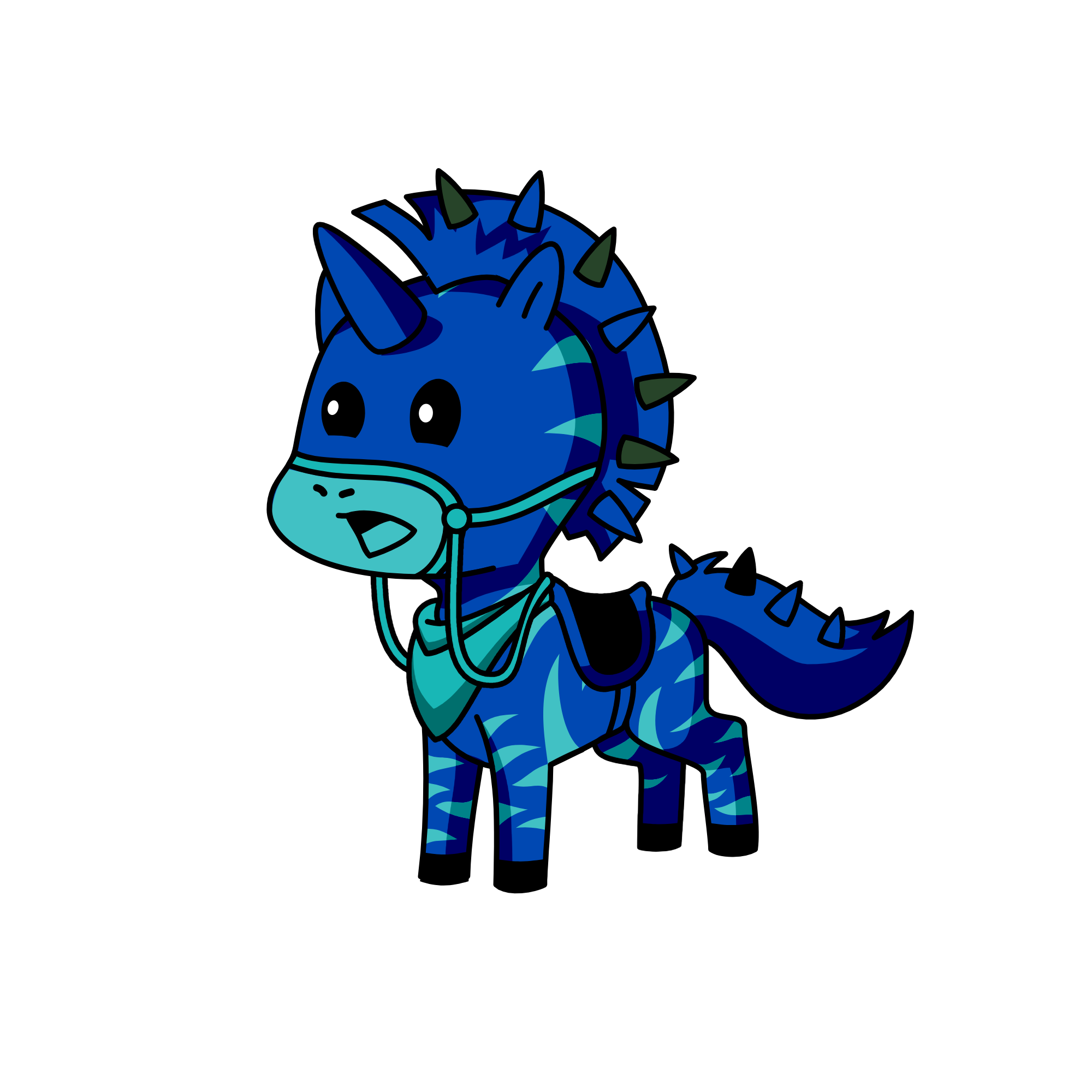 Dark knight, the unicorn